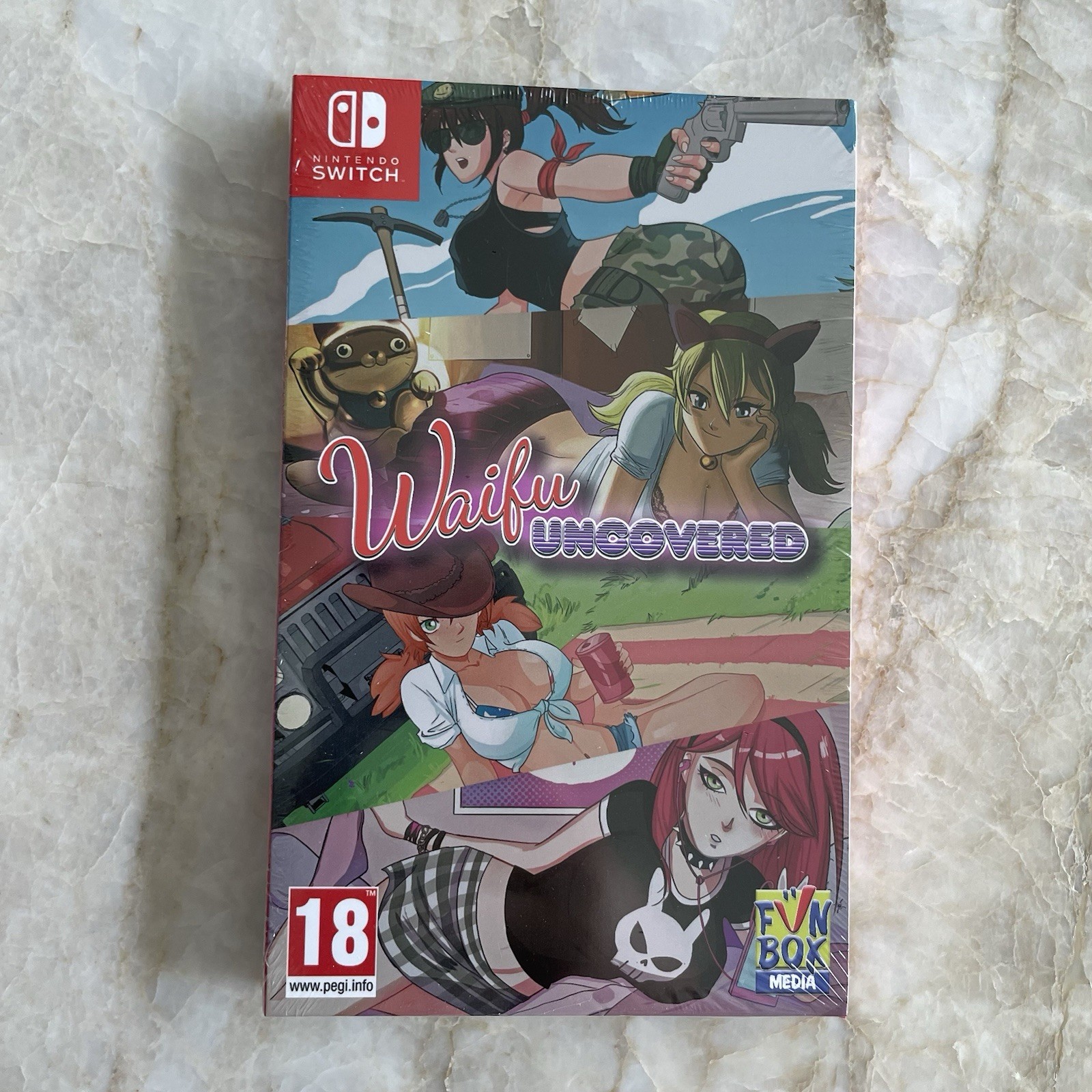 WAIFU UNCOVERED NEW FACTORY SEALED 2020 Authentic Region Free Nintendo Switch