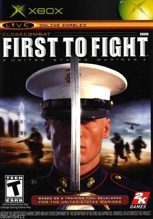 Close Combat: First to Fight (Microsoft Xbox, 2005) *Without Manual*