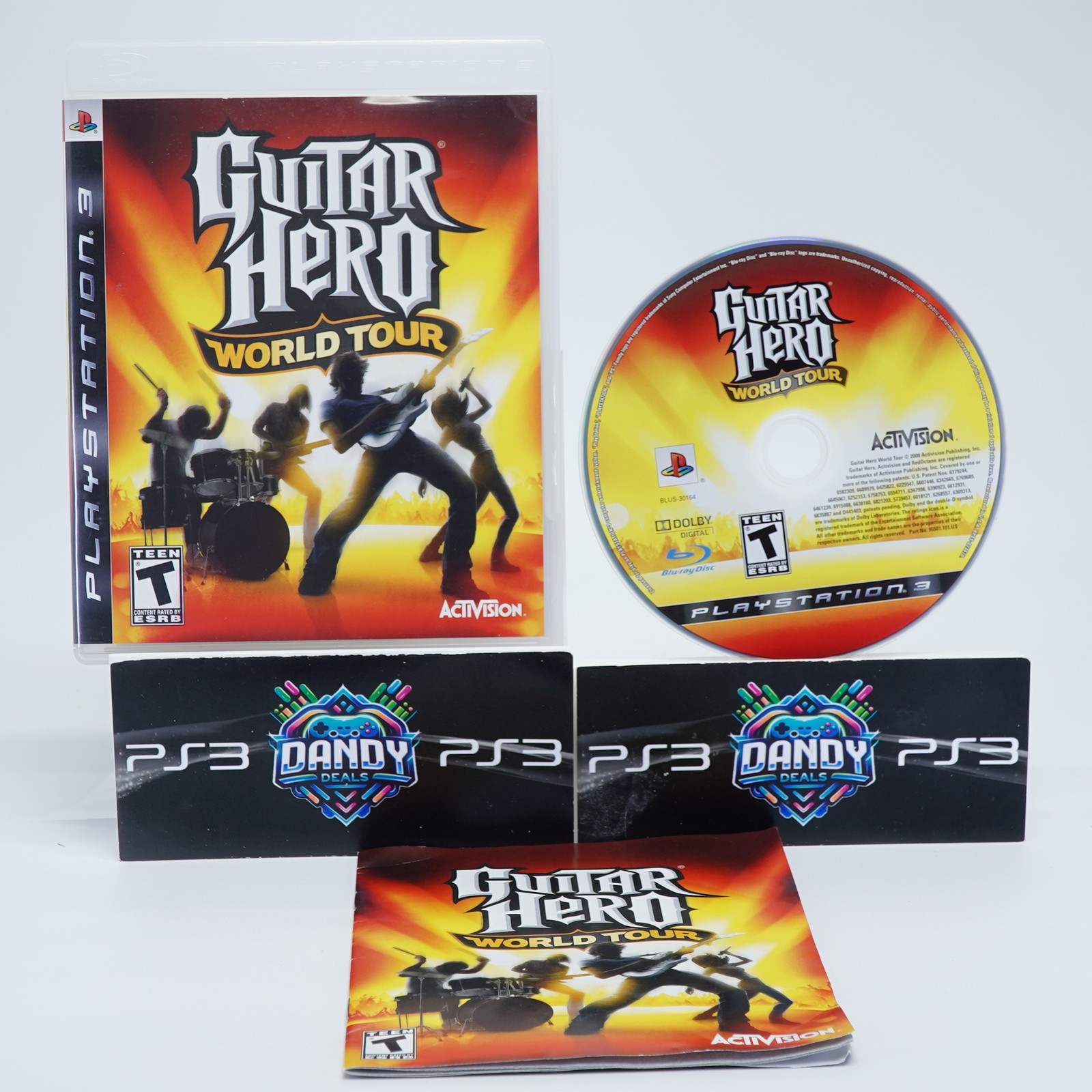 Guitar Hero World Tour PS3 CIB W/ Manual – PlayStation 3