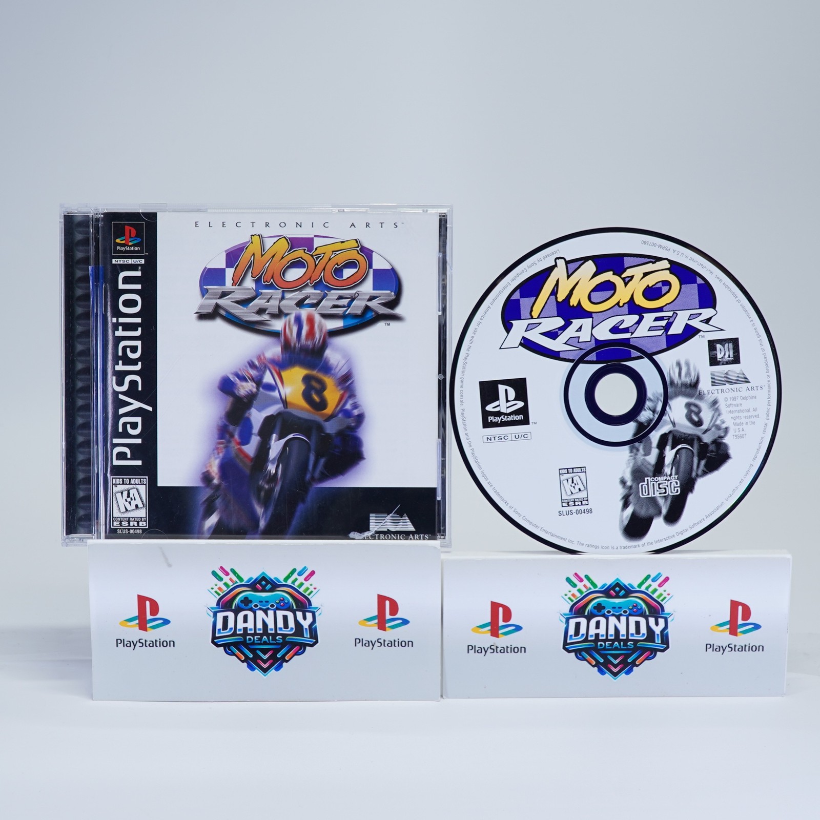 Moto Racer PS1 CIB W/ Manual – PlayStation