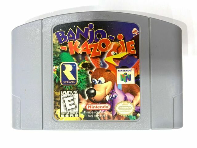 Banjo-Kazooie (Nintendo 64, 1998) Tested, WORKING