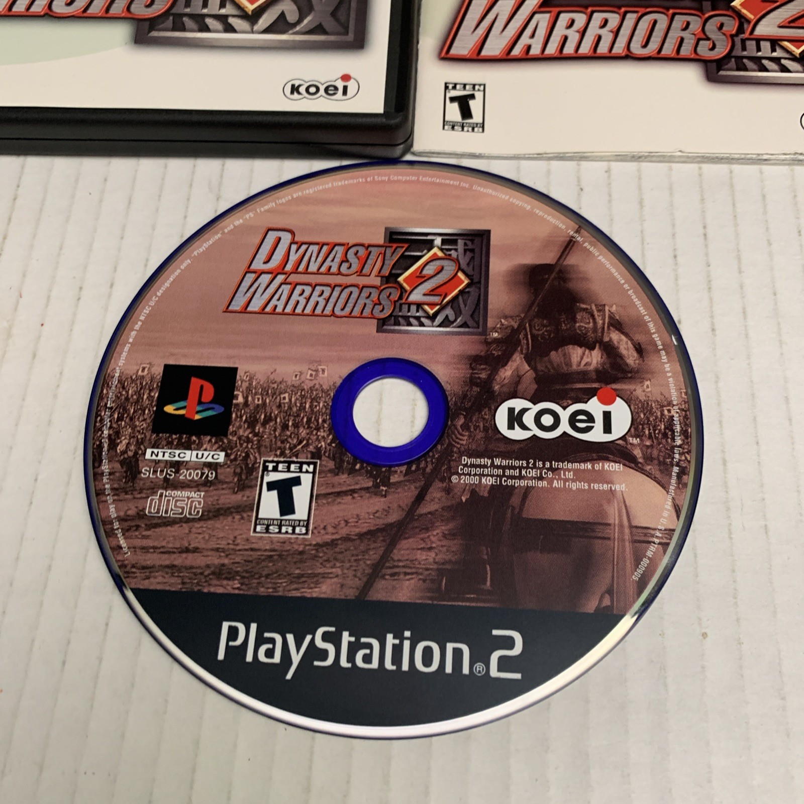 Dynasty Warriors 2 PlayStation 2 PS2 Complete CIB w/ Reg Card See Pics & Store