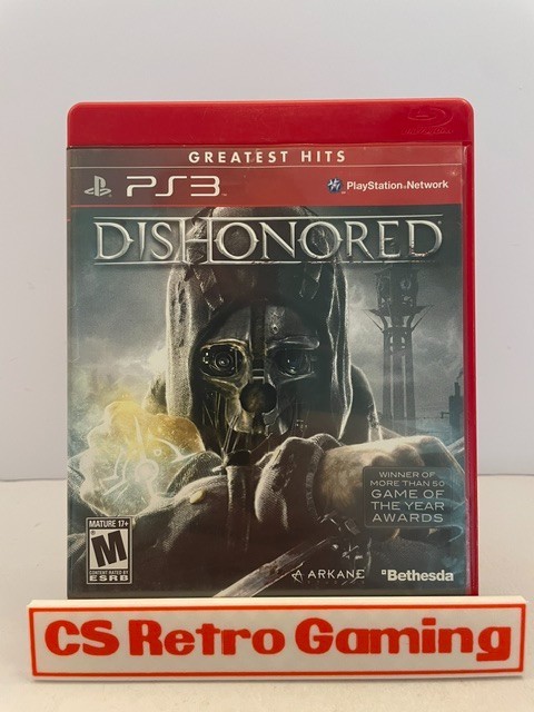 Dishonored Greatest Hits (PlayStation 3, PS3) Complete w/ Man Tested GC