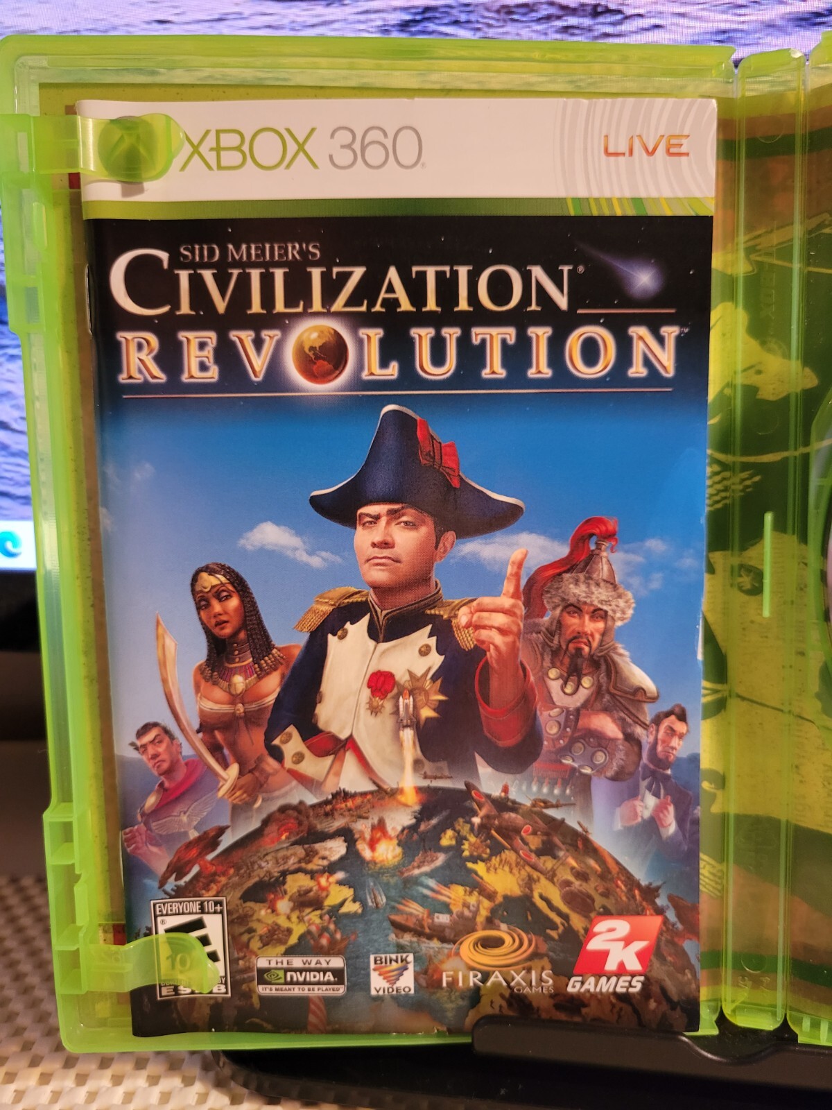 Sid Meier’s Civilization Revolution (Microsoft Xbox 360, 2008) Complete