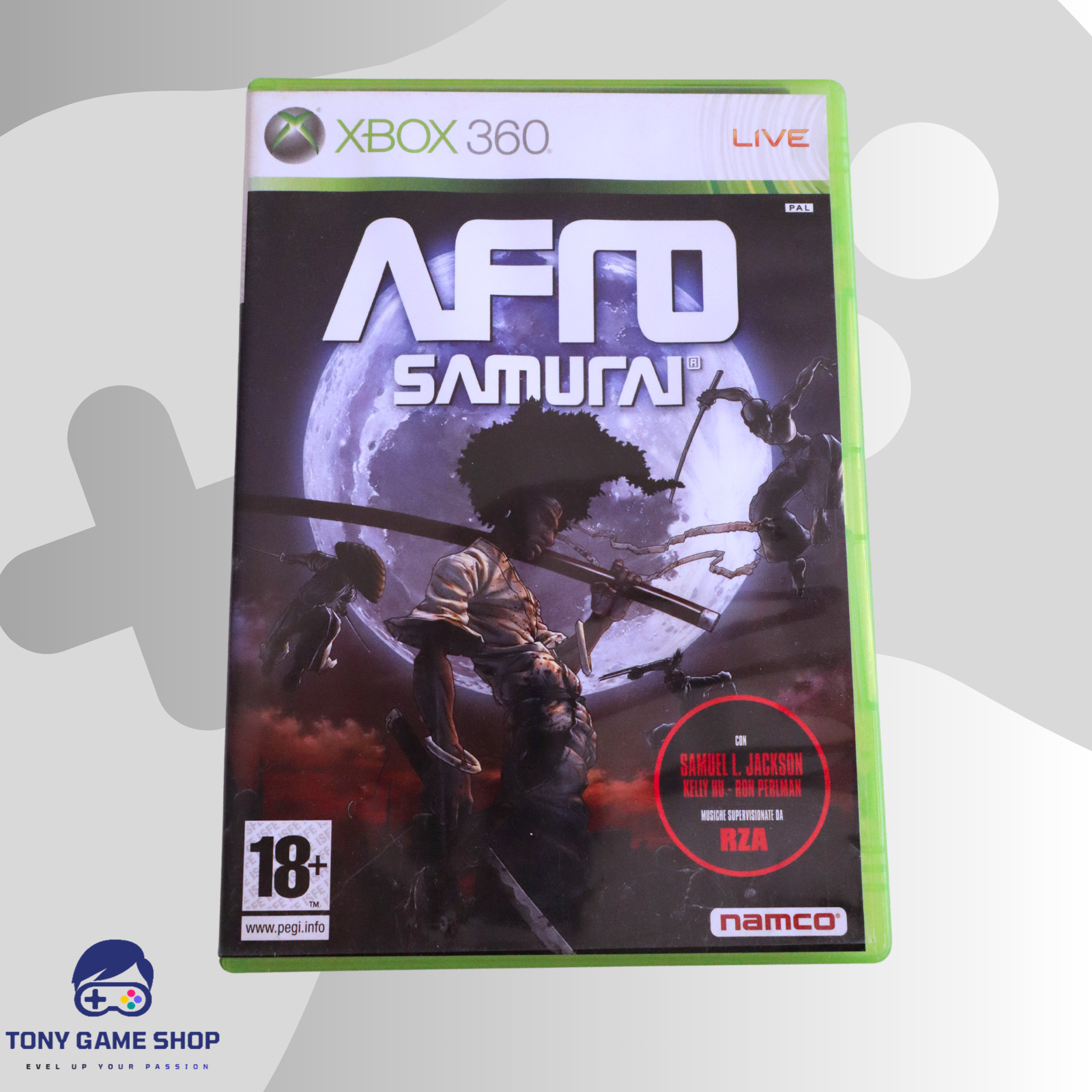 Afro Samurai Xbox 360 Original Italian Edition Microsoft PAL ITA CIB Complete