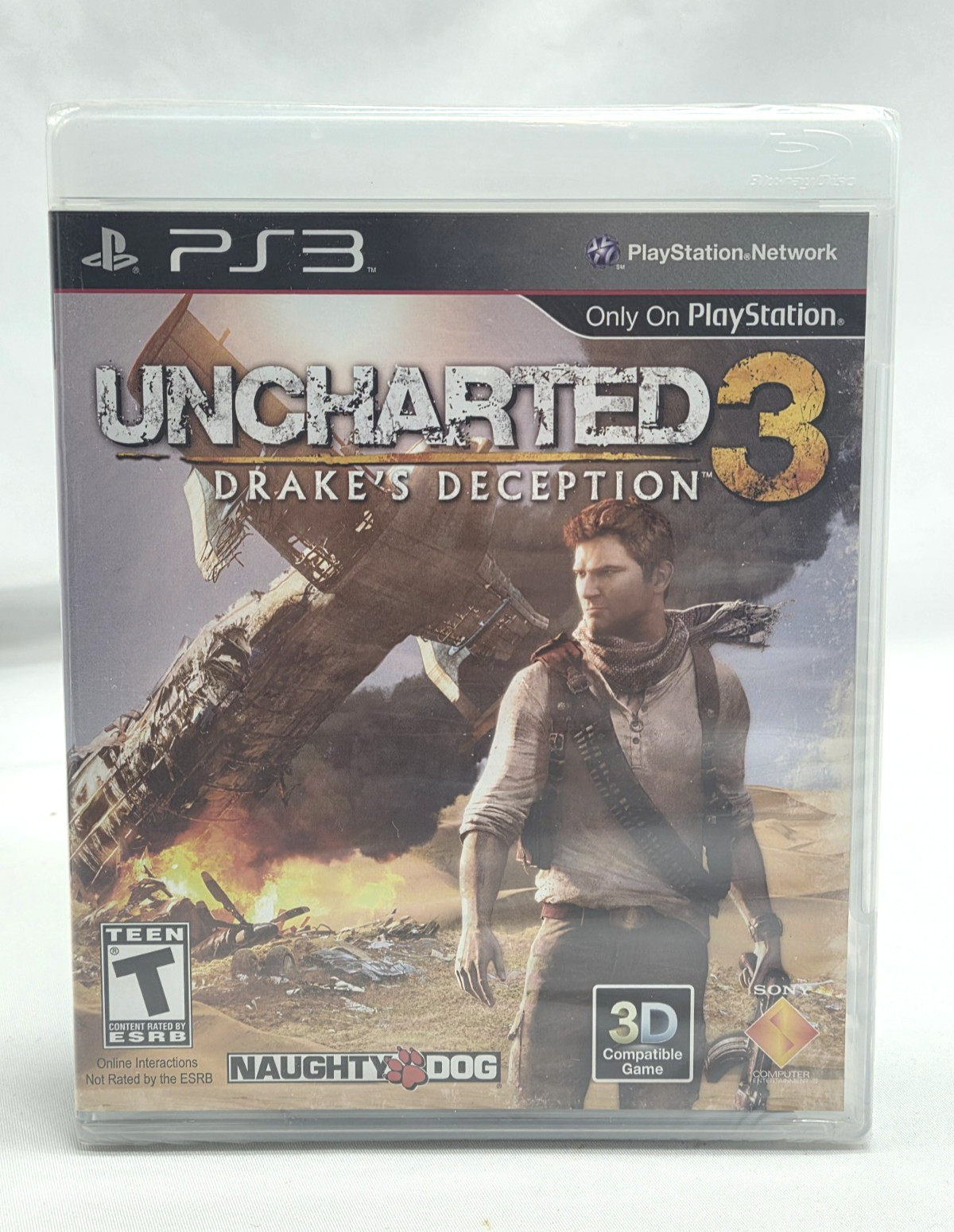Uncharted 3 Drake’s Deception PS3 – Sony PlayStation 3 Not for Resale Sealed