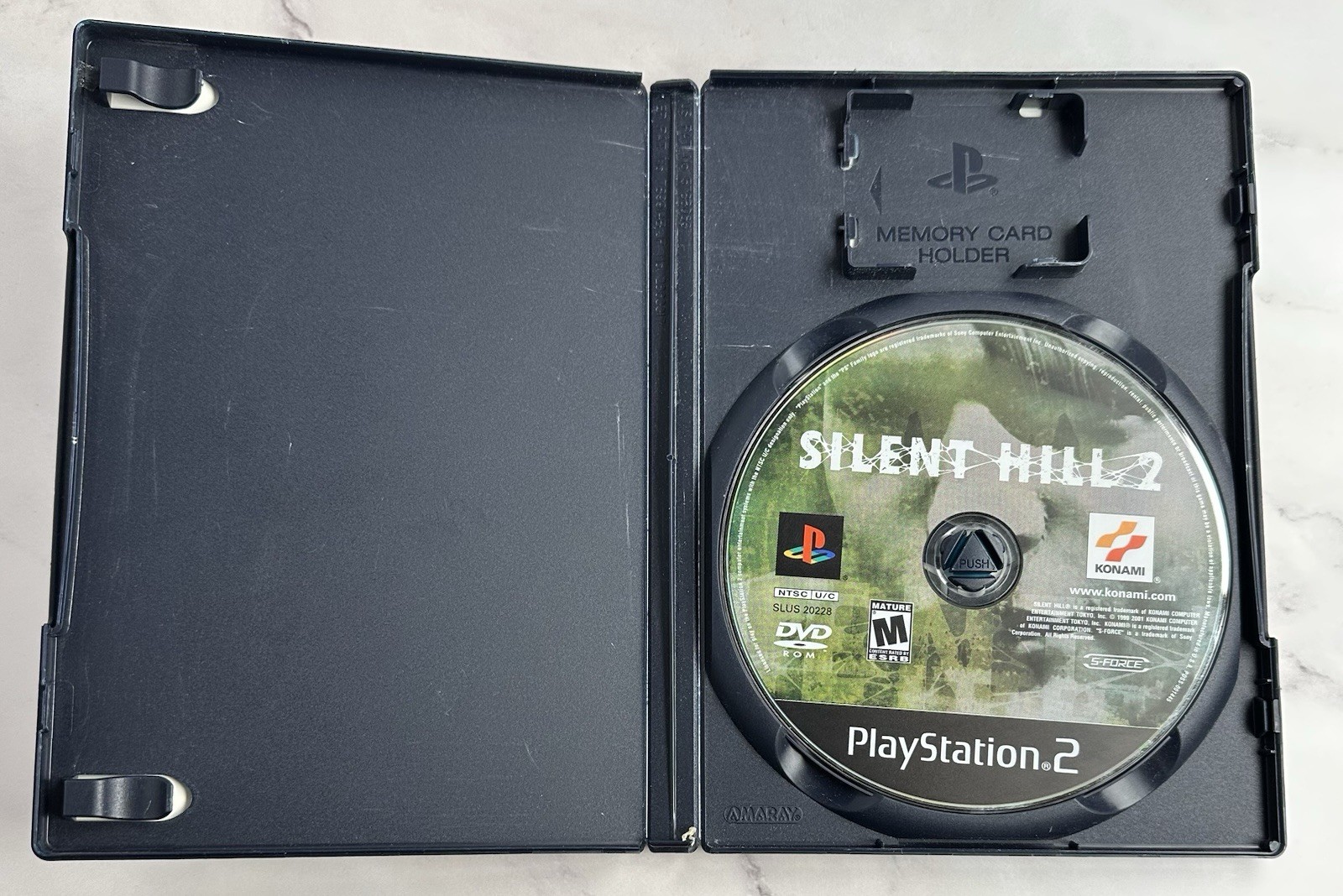 Silent Hill 2 – Greatest Hits (Sony PlayStation 2, 2002) Game & Case – Tested