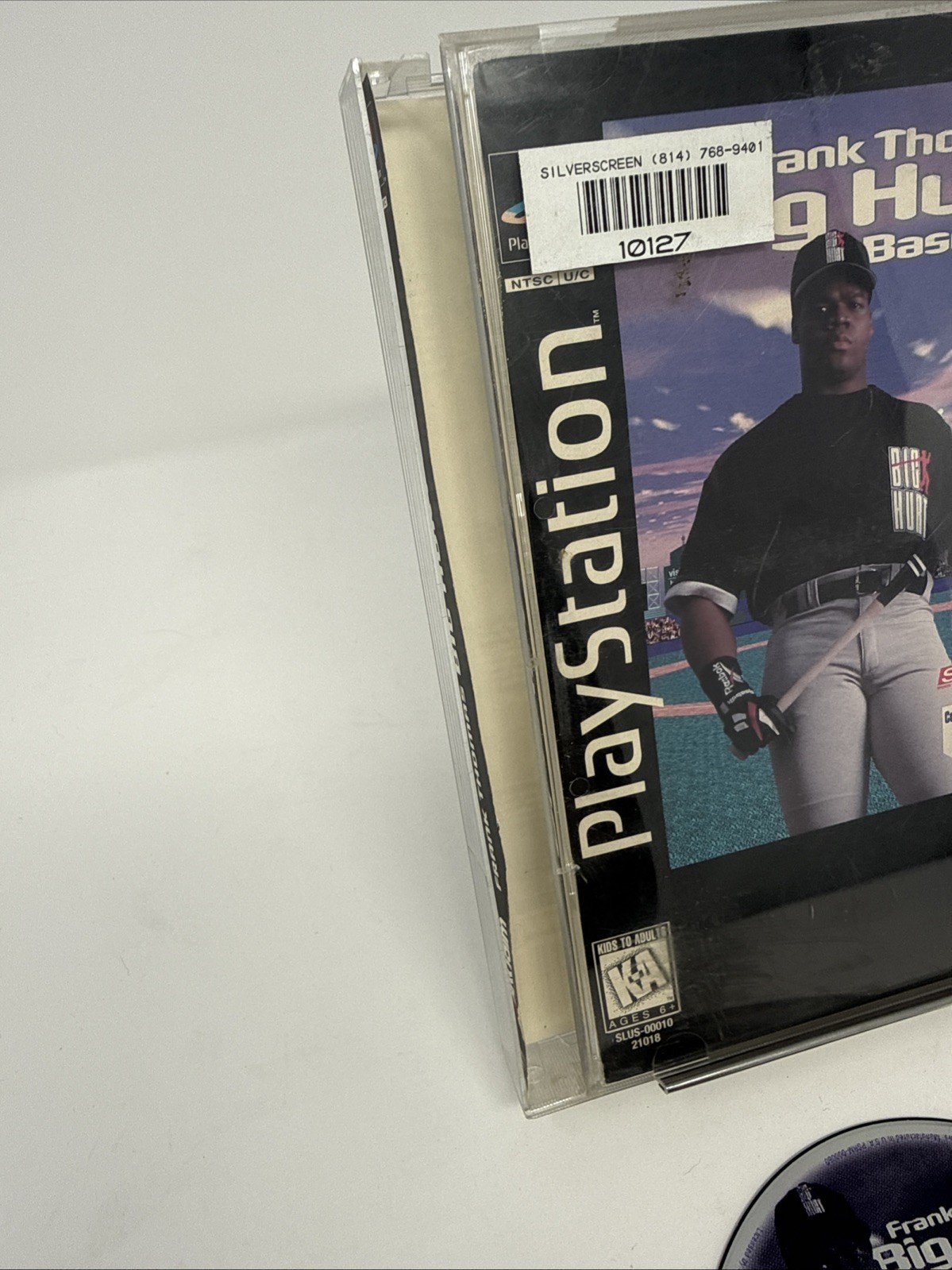 Frank Thomas Big Hurt Baseball (PlayStation 1, 1996) PS1 CIB – Tested!