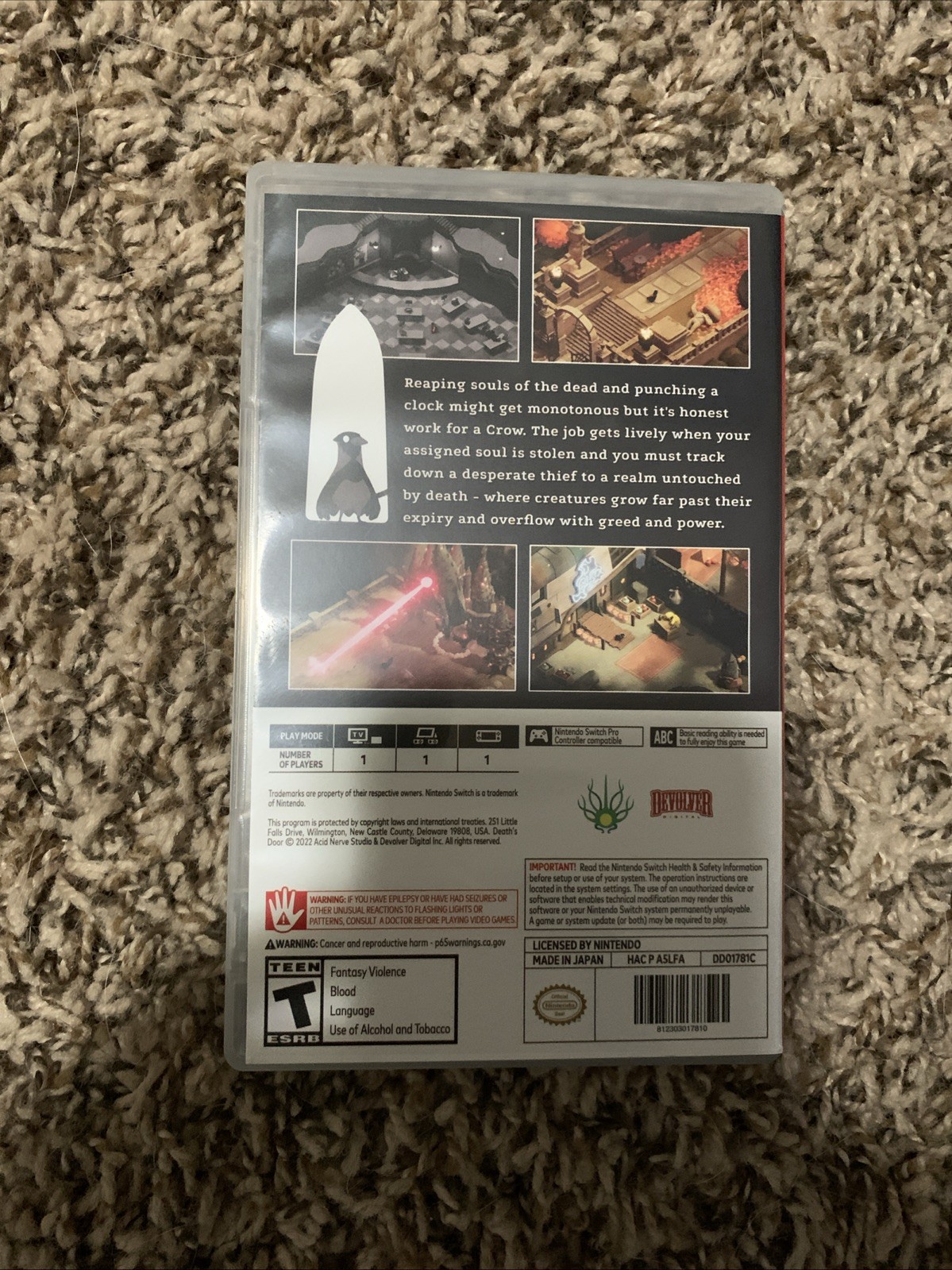 Death’s Door – Nintendo Switch Devolver