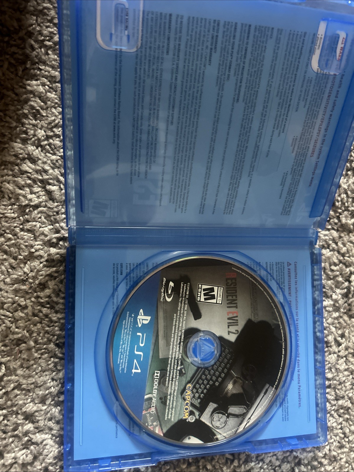Resident Evil 2 Sony PlayStation 4 Game by Capcom