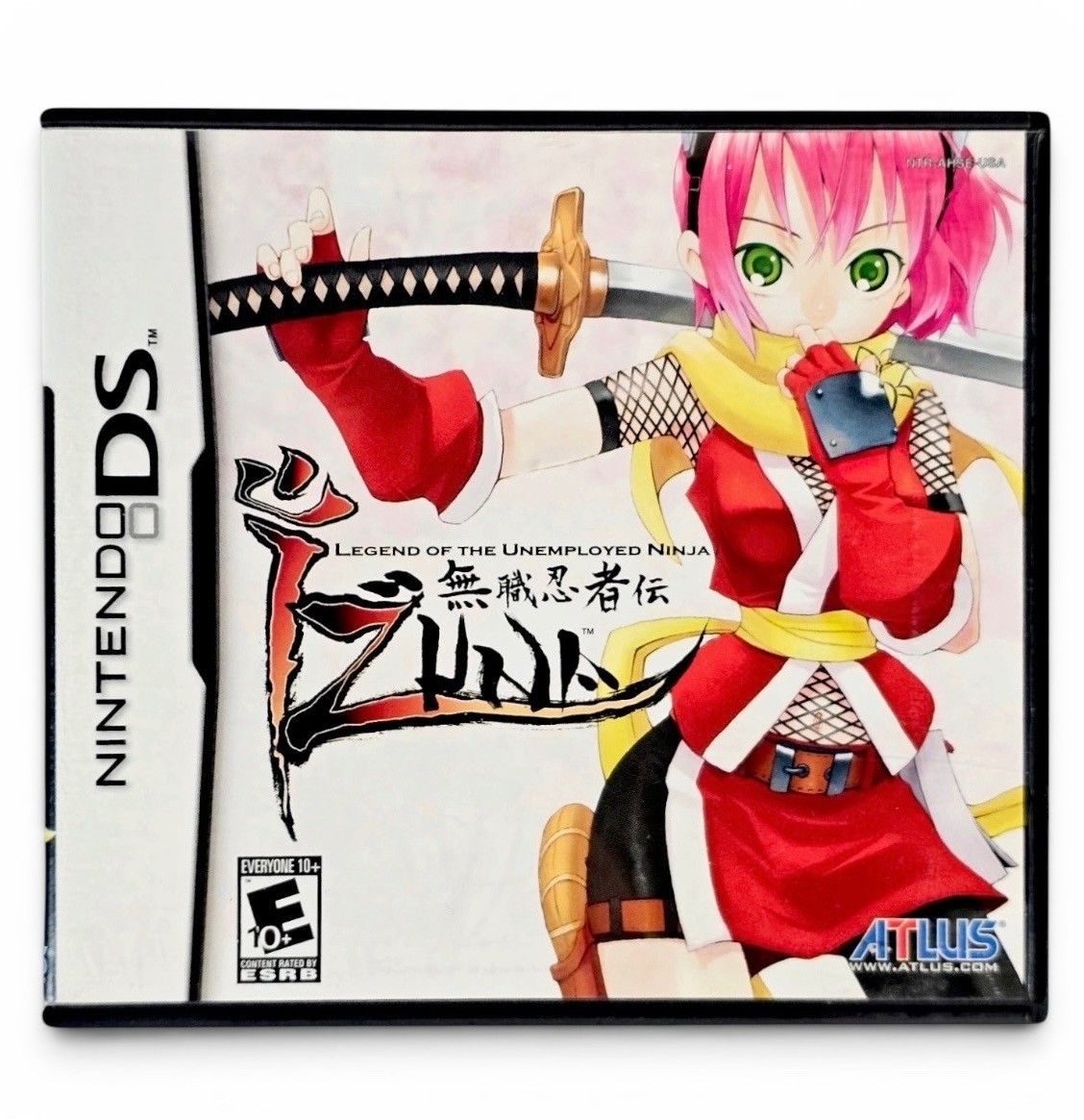 Izuna Legend of the Unemployed Ninja CIB Complete Nintendo DS Tested