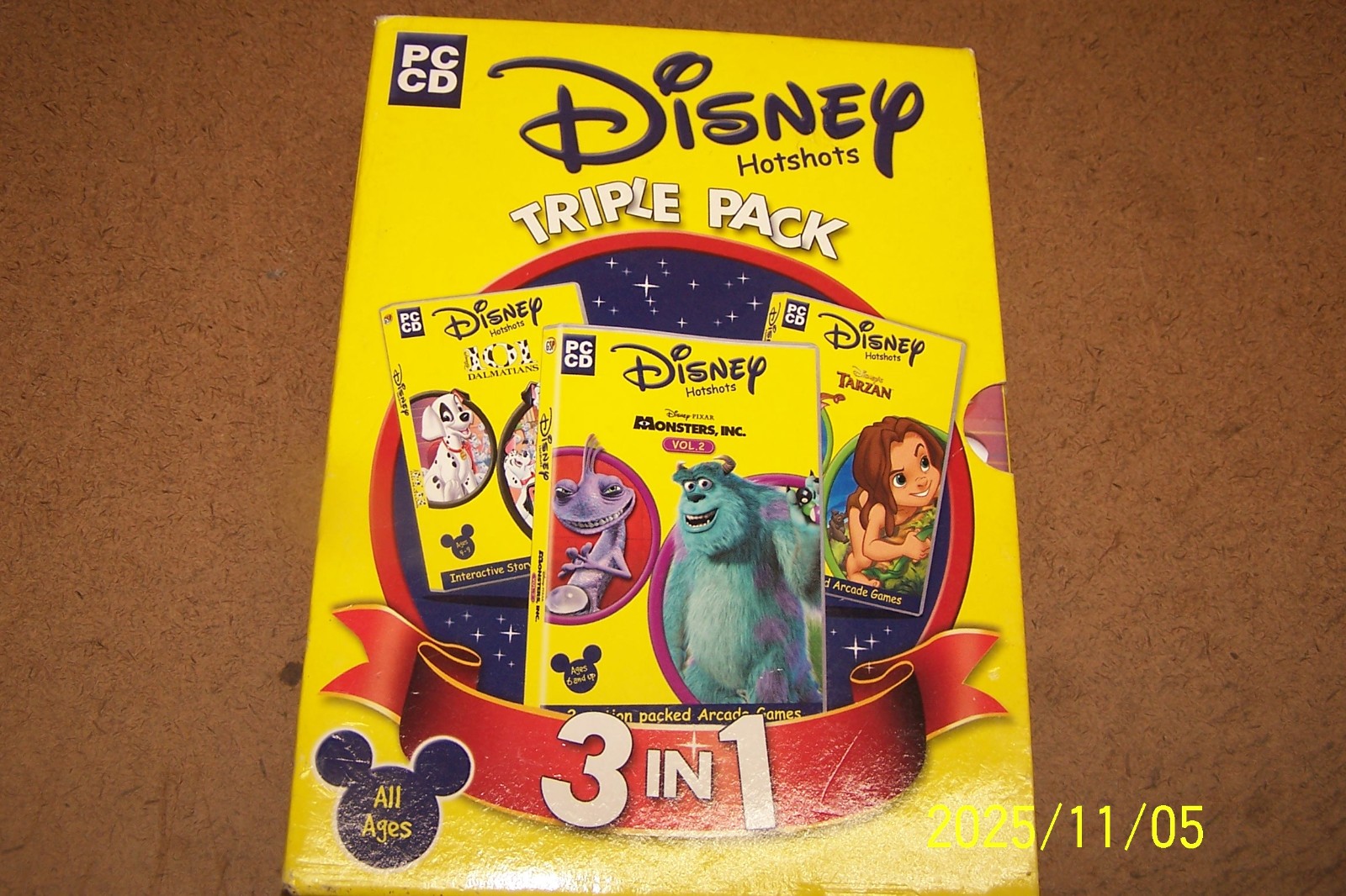 Triple Pack Disney’s Tarzan + Villians Revenge + Lion King