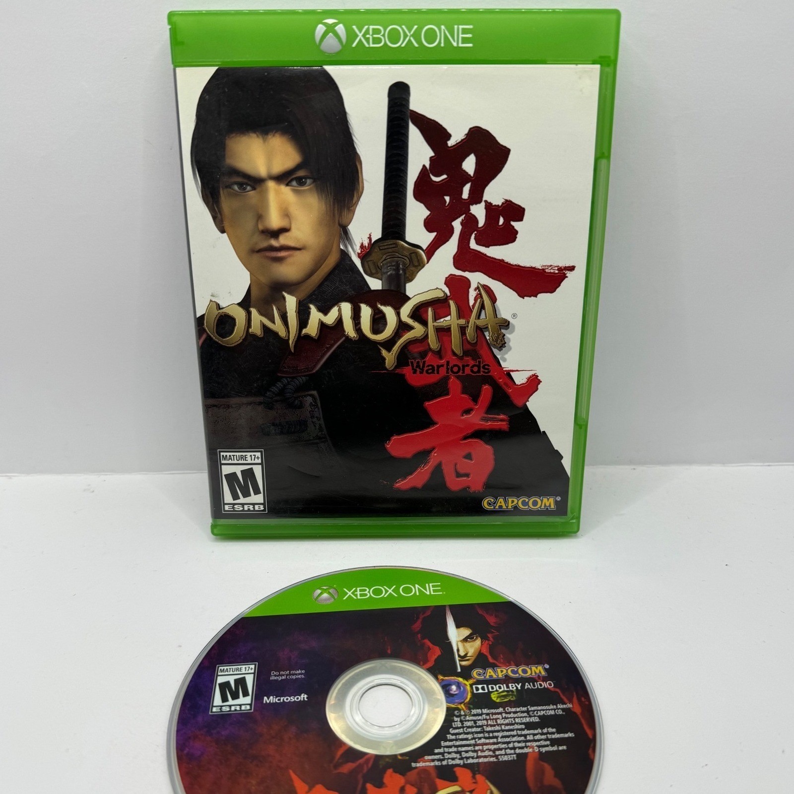 Onimusha Warlords Xbox One Remastered CIB Complete Tested