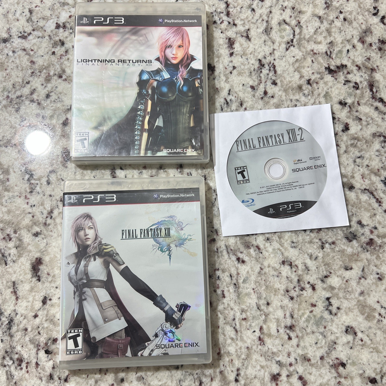 Final Fantasy XIII & XIII 2 & Lightning Returns Bundle Sony PlayStation 3