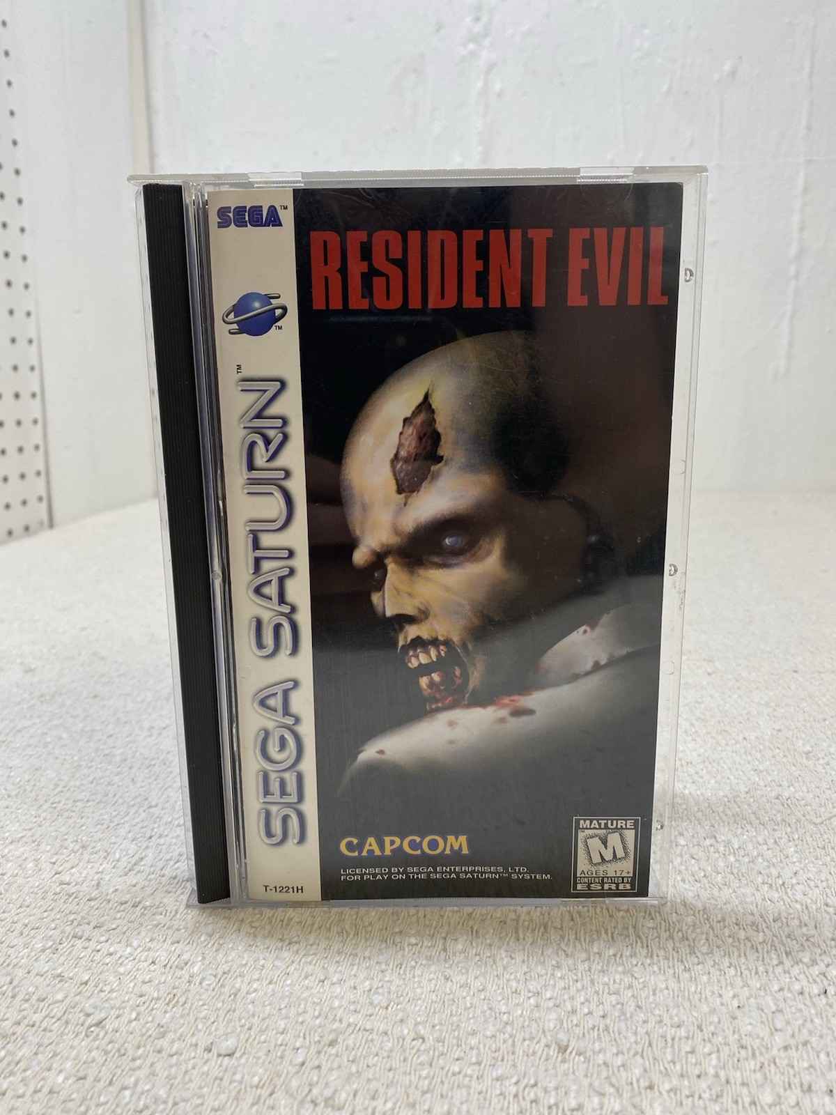 Resident Evil (Sega Saturn, 1997) CIB Complete W/ Manual & Registration Card