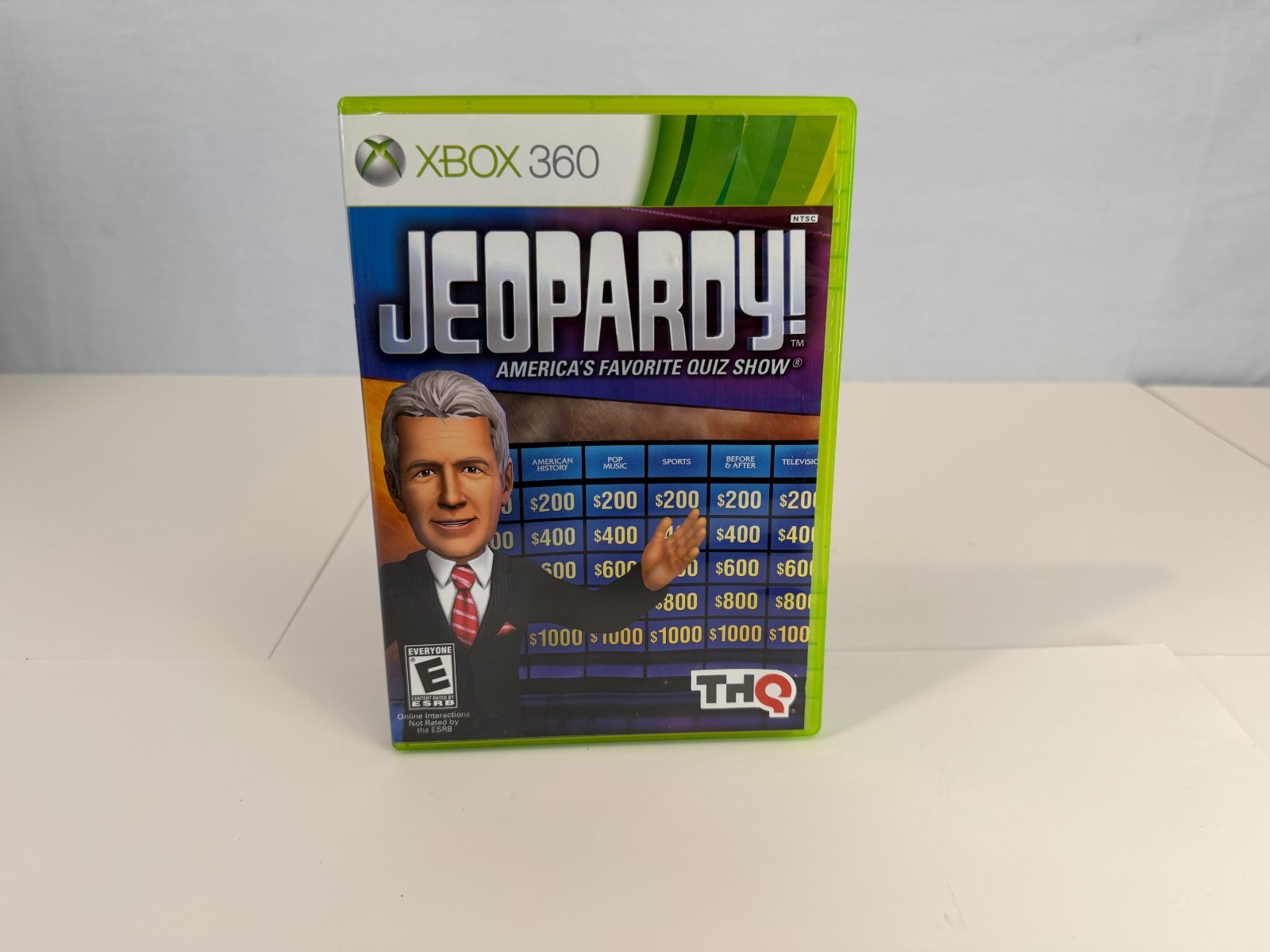 Jeopardy (Microsoft Xbox 360, 2012) Tested Complete in Box