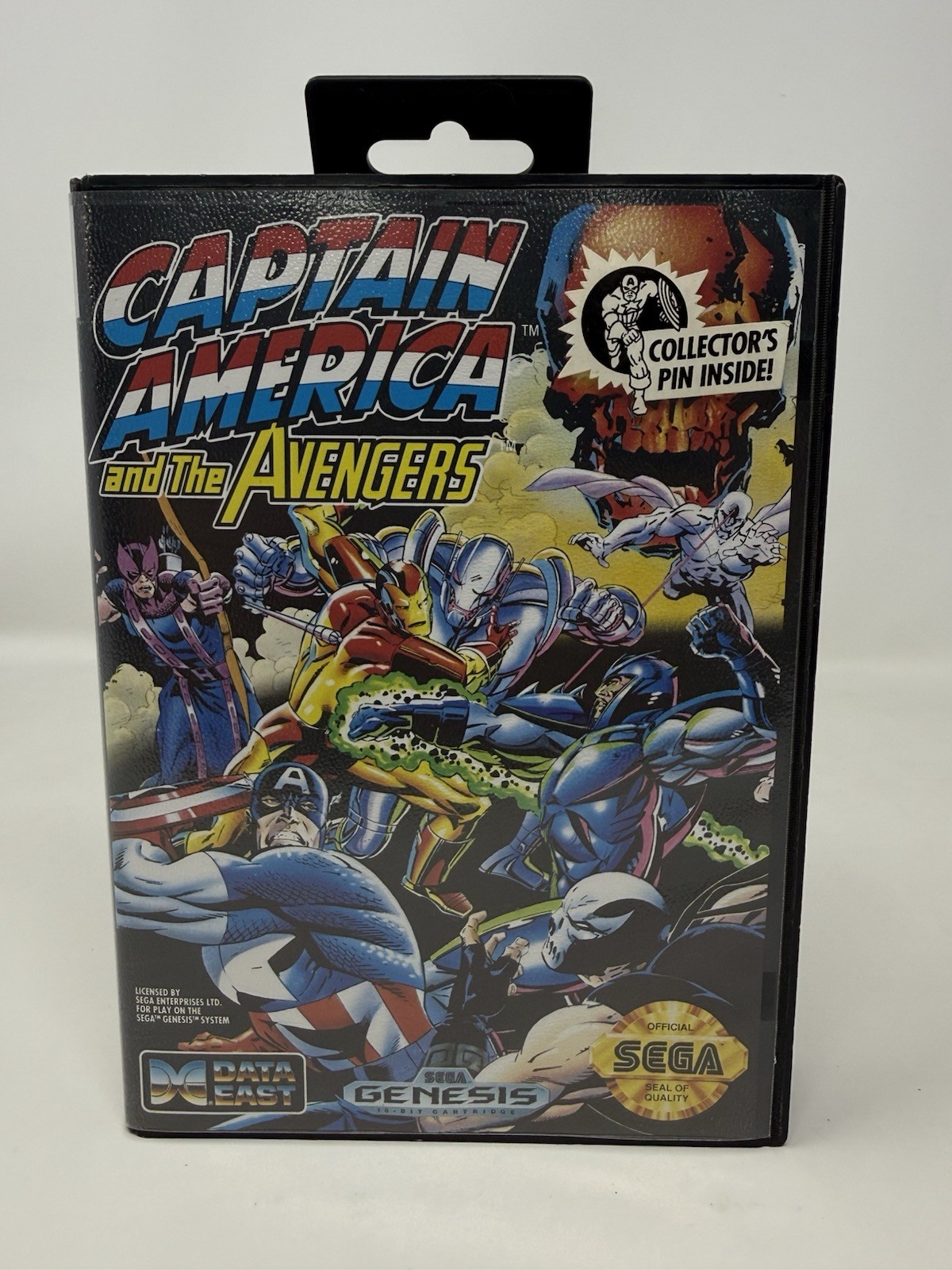 Captain America and the Avengers (Sega Genesis) CIB, Complete, Tested & Works