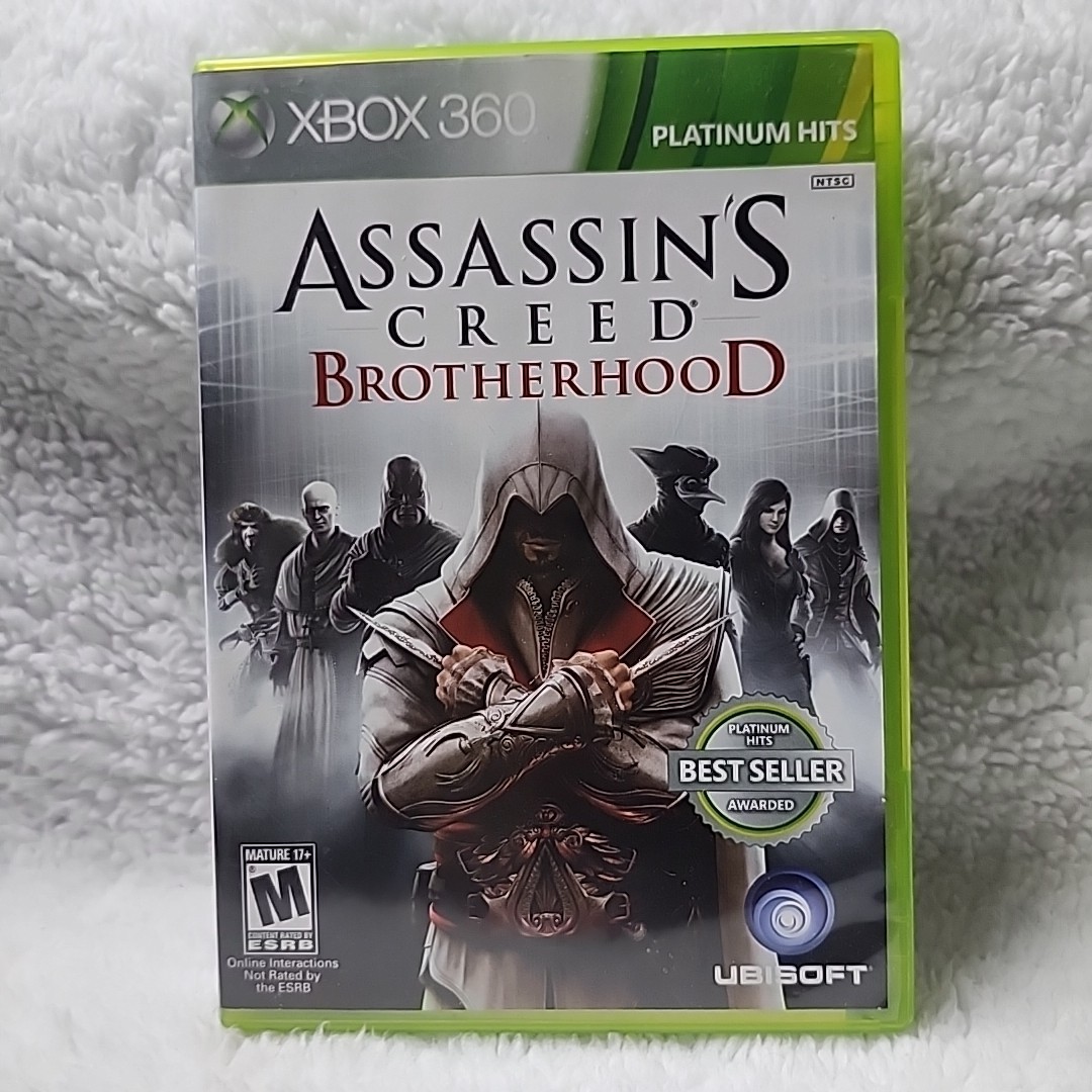 Microsoft Xbox 360 Assassin’s Creed: Brotherhood Rated M Mature 17+ Video Game