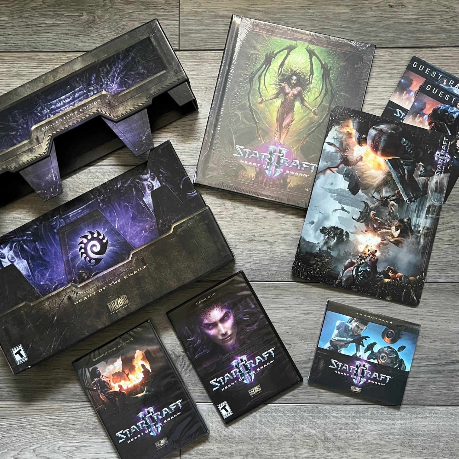 Blizzard StarCraft II Heart of the Swarm Collector’s Edition PC Box Set Sealed