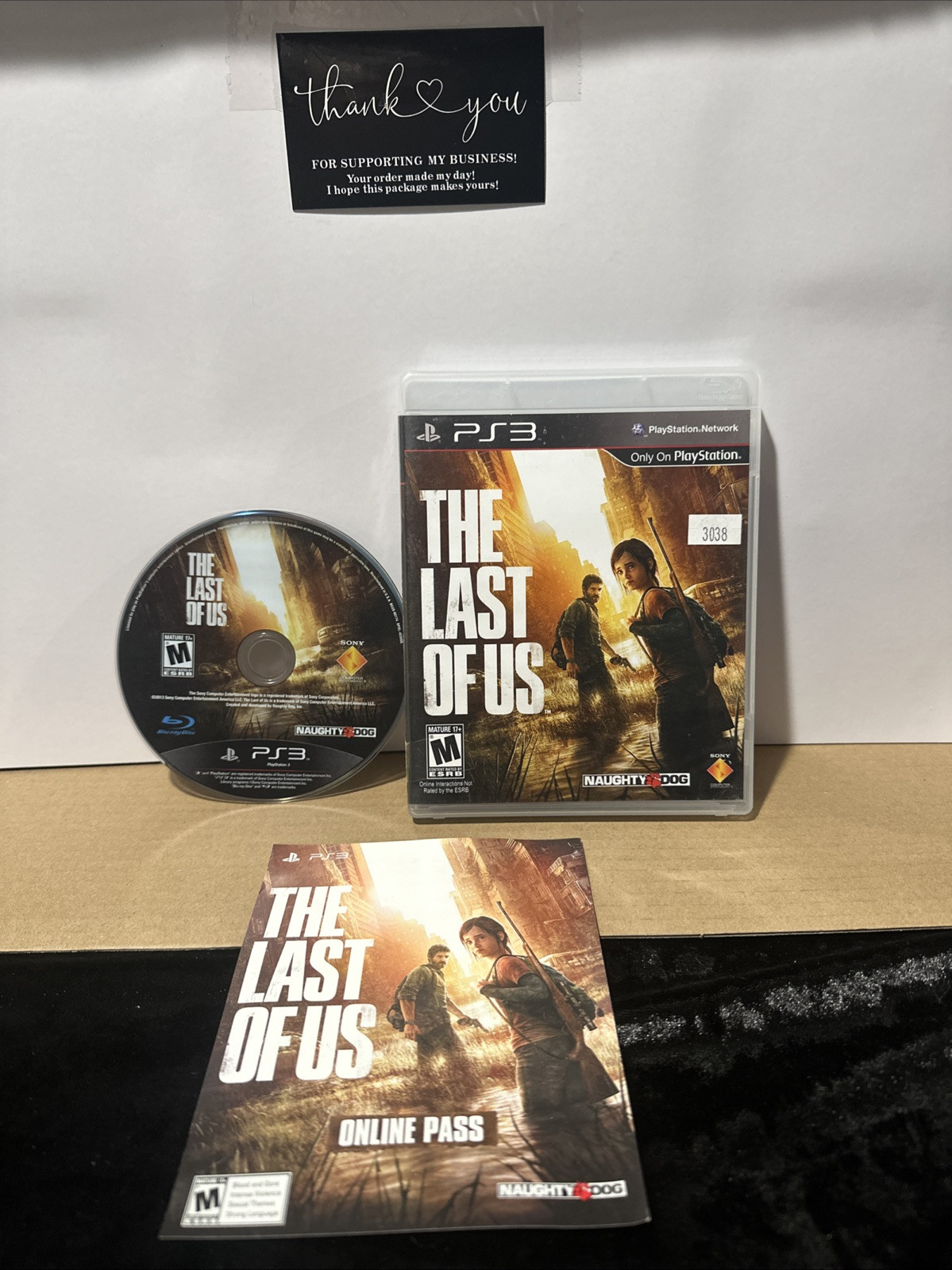 The Last of Us (Sony PlayStation 3, 2013) Ready To Play Or Display Mint Disc