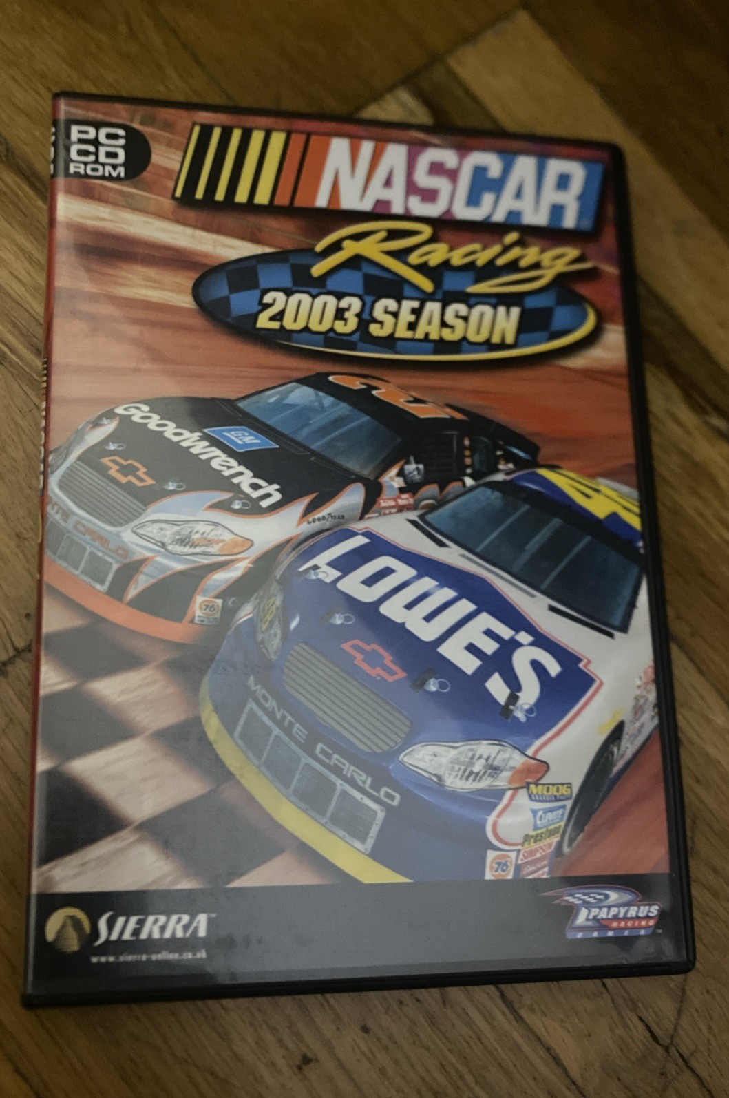 NASCAR Racing 2003 Season Pc Windows Game W Serial UK Version