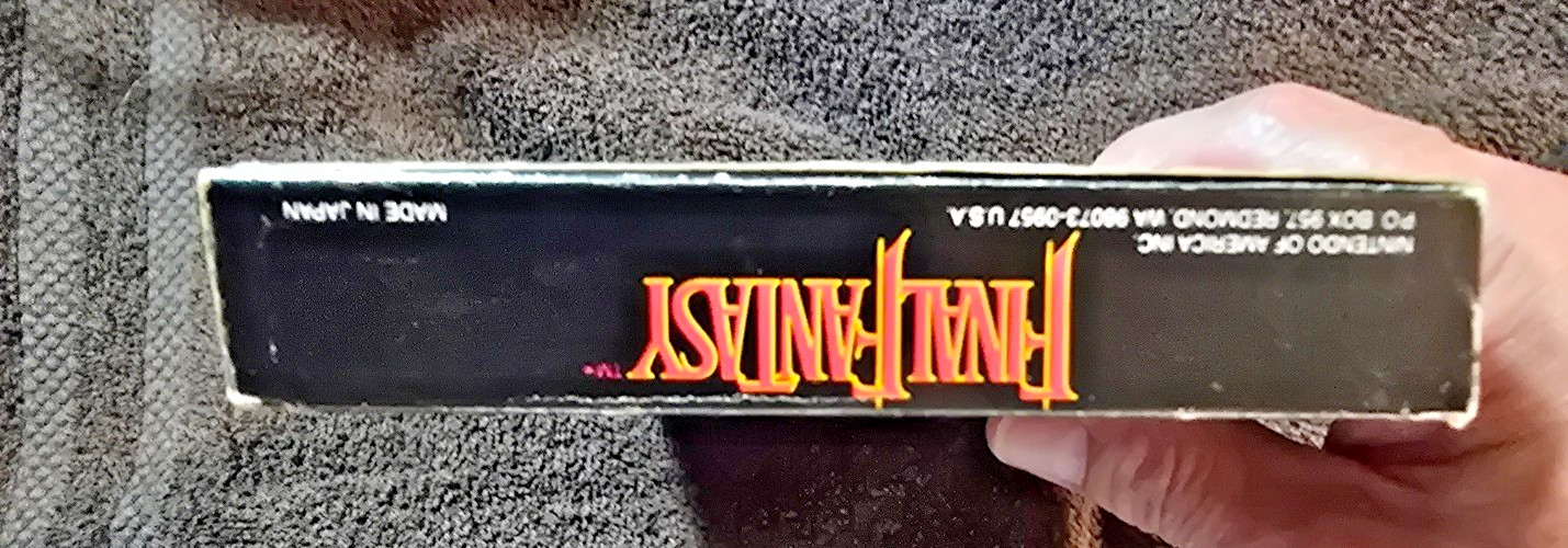 Final Fantasy (Nintendo NES) 100% COMPLETE CIB w/ BOTH Maps & Manual Authentic