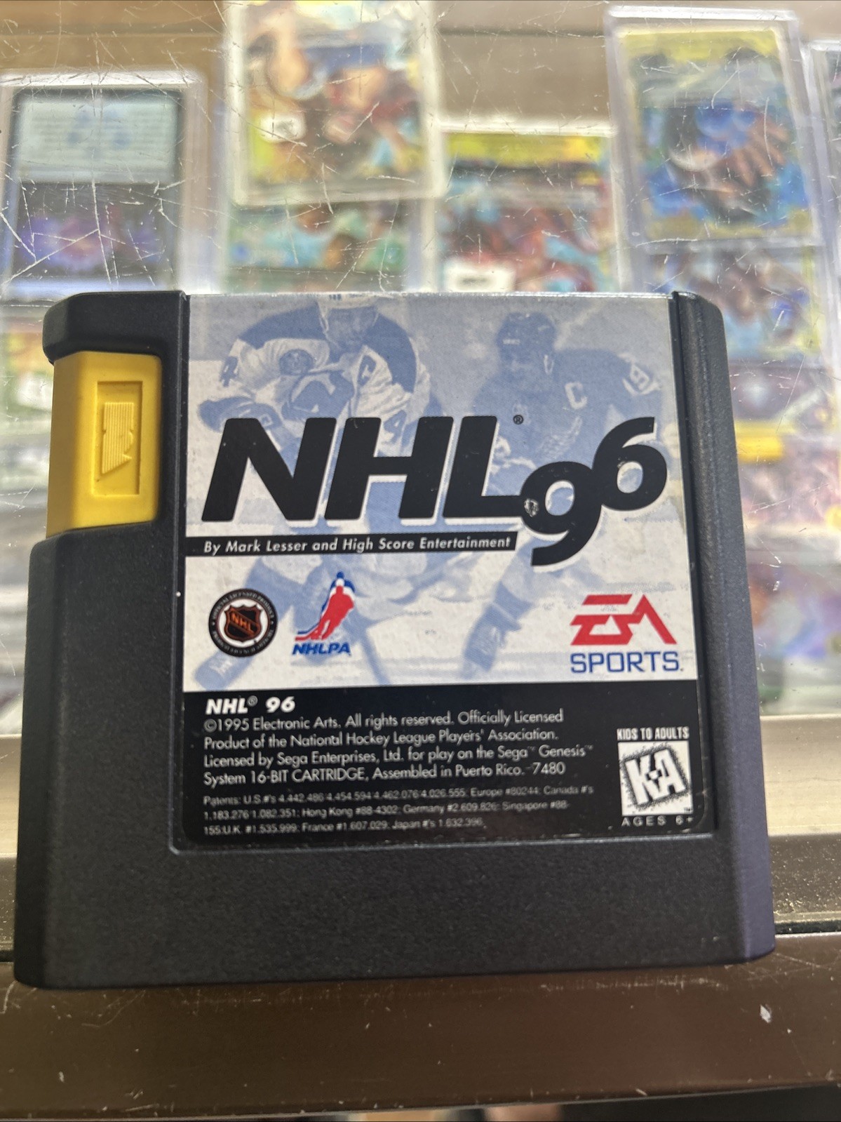 EA SPORTS NHL 96 NHL Series Sega Genesis Hockey Sports Video Game 1995