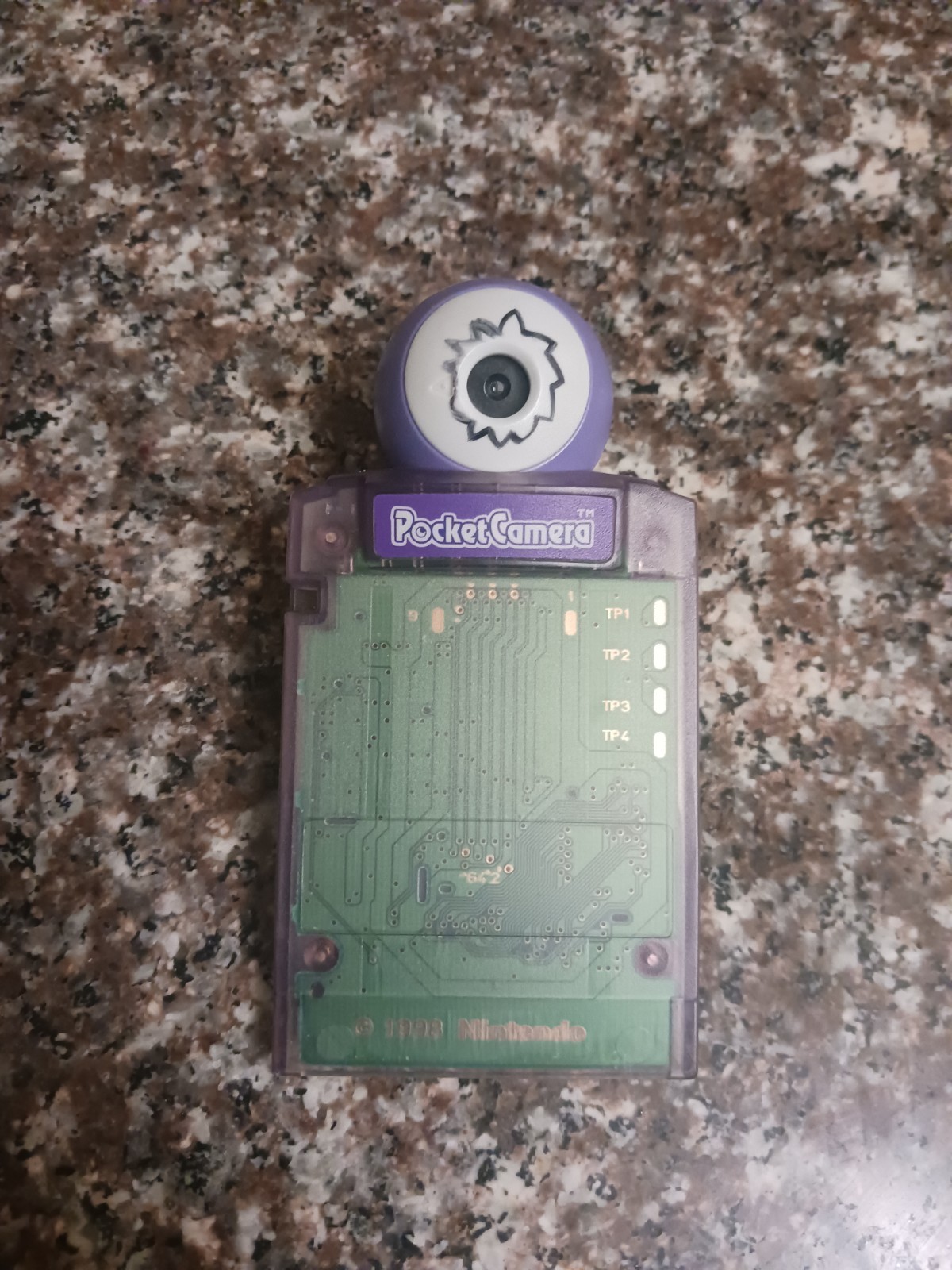Game Boy Pocket Camera Atomic Purple Japanese Version Teted Works