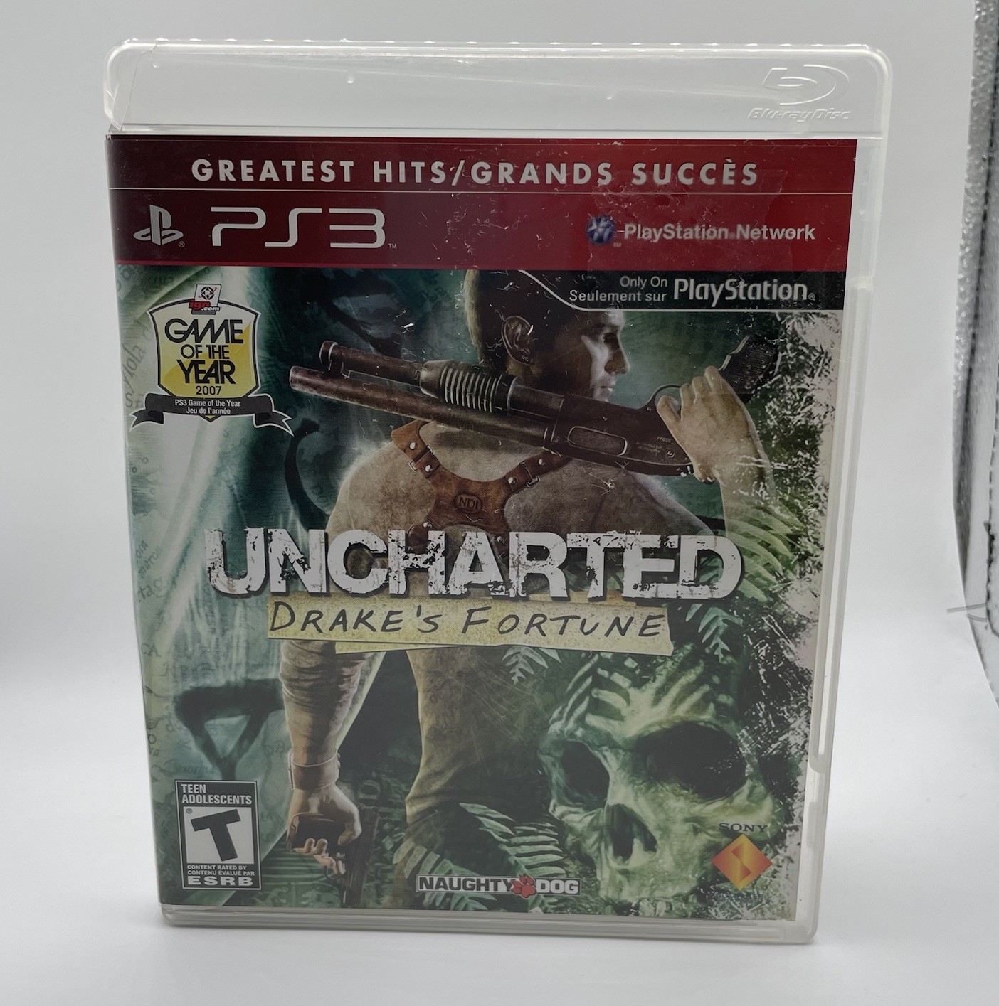 Uncharted: Drake’s Fortune PlayStation 3 Greatest Hits- Naughty Dog- 2011
