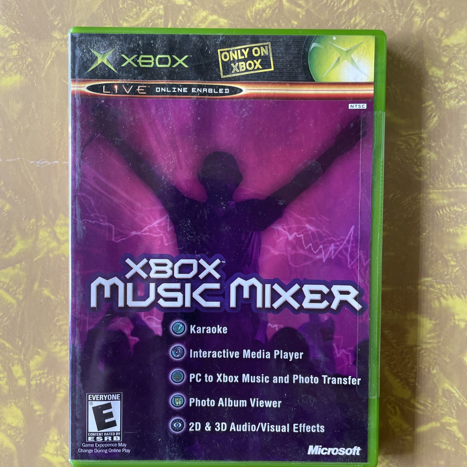 Xbox Music Mixer Microsoft Original Xbox 2003 Unopened Sealed Case