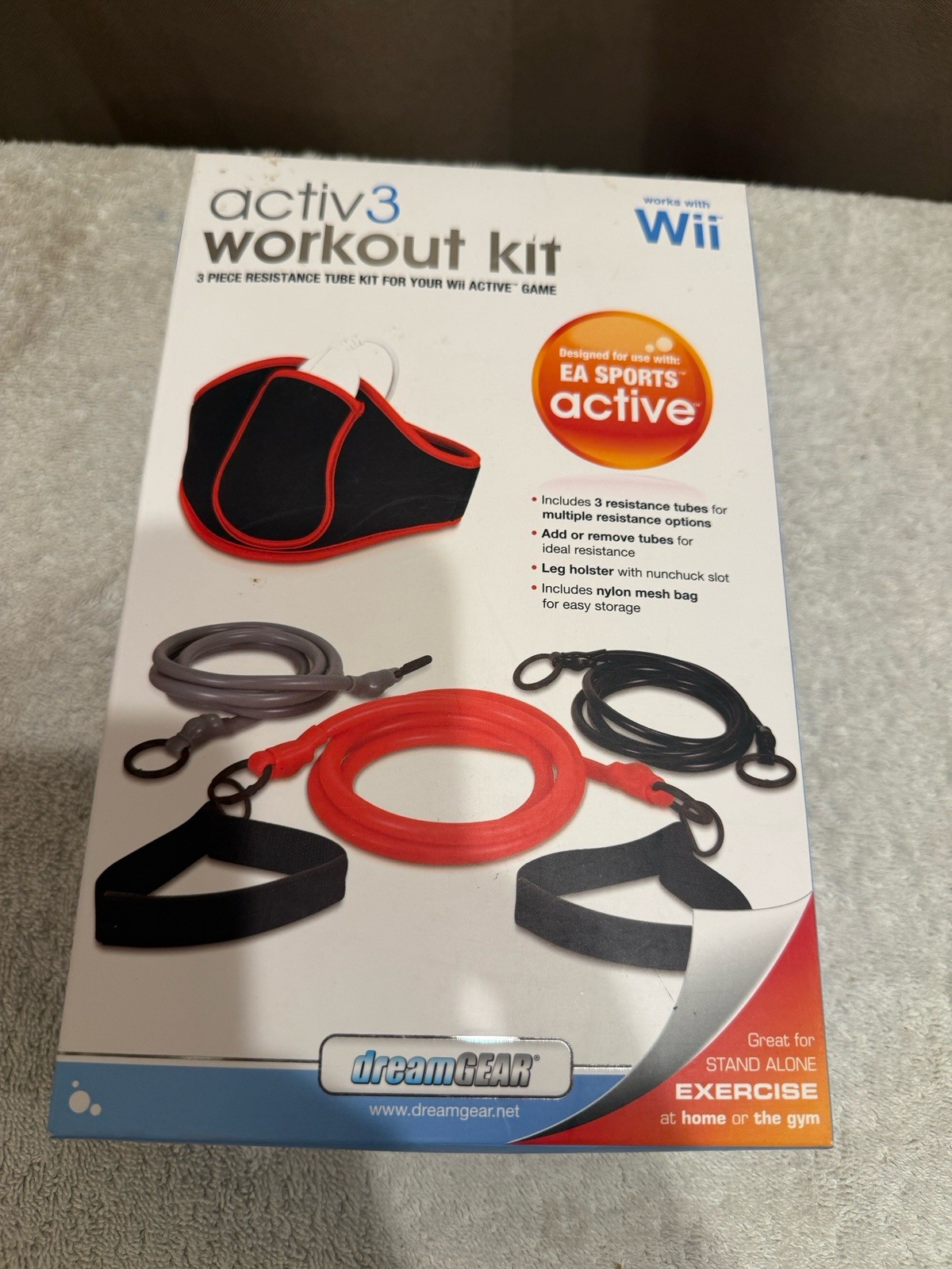 Wii Dreamgear Active3 Workout Kit, Nintendo Wii Fit Plus & Your Shape J McCarthy