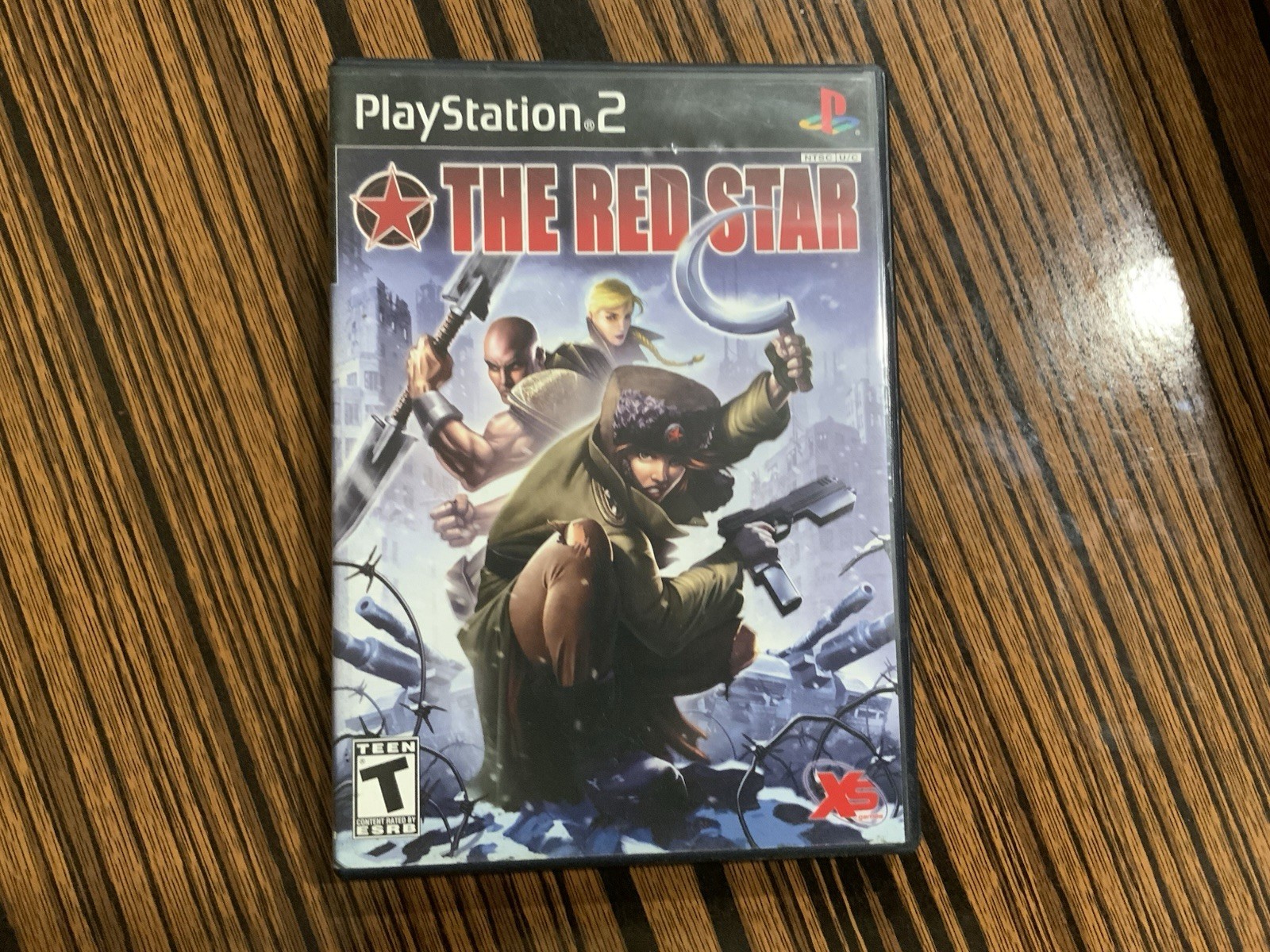 Red Star PS2 Used In Great condition sold As Is Untested See images.