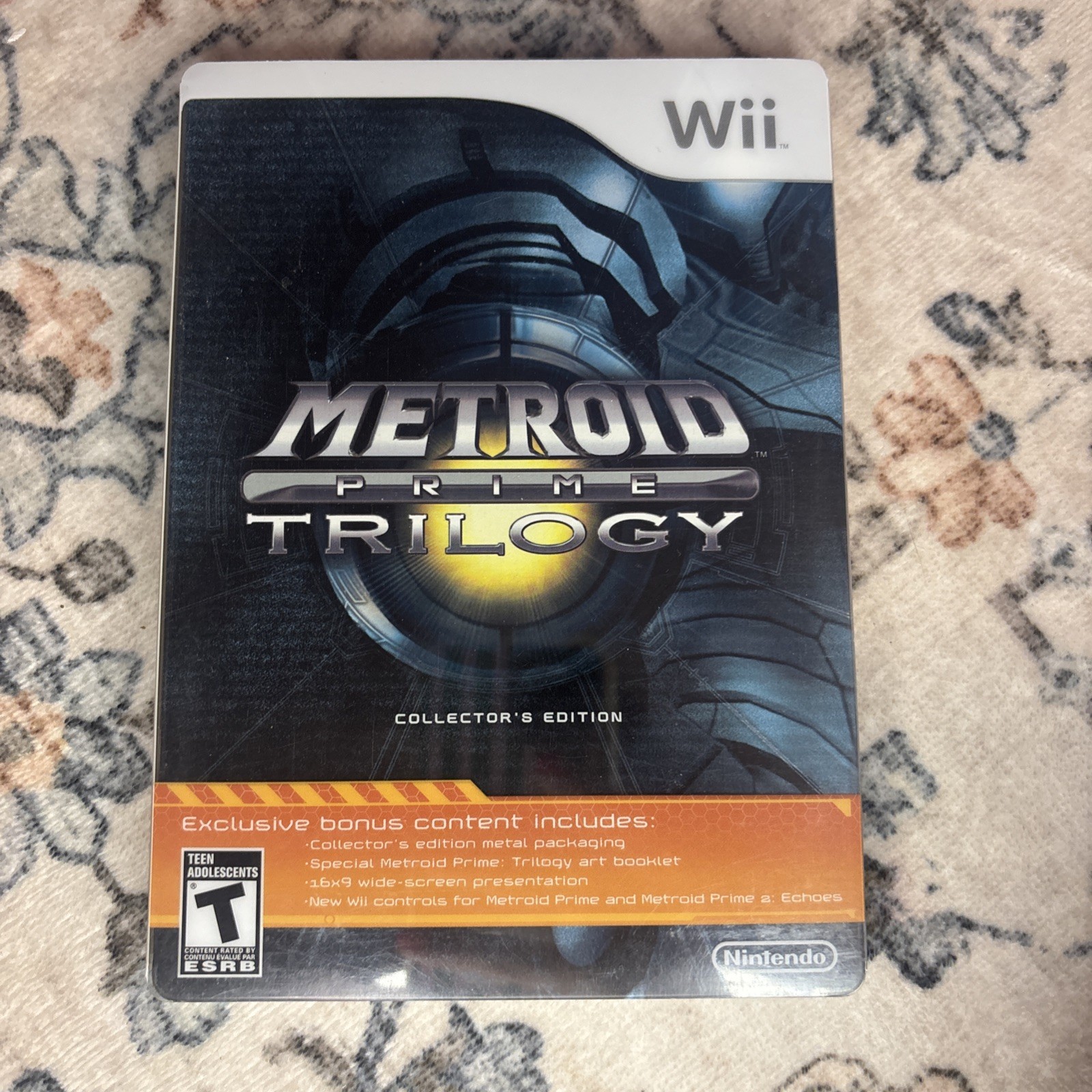 Metroid Prime Trilogy: Collector’s Edition – Nintendo Wii Complete CIB Authentic