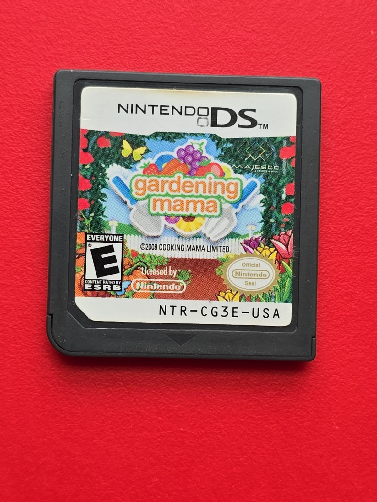 Gardening Mama Nintendo DS Cart Only Cooking Mama Series Tested