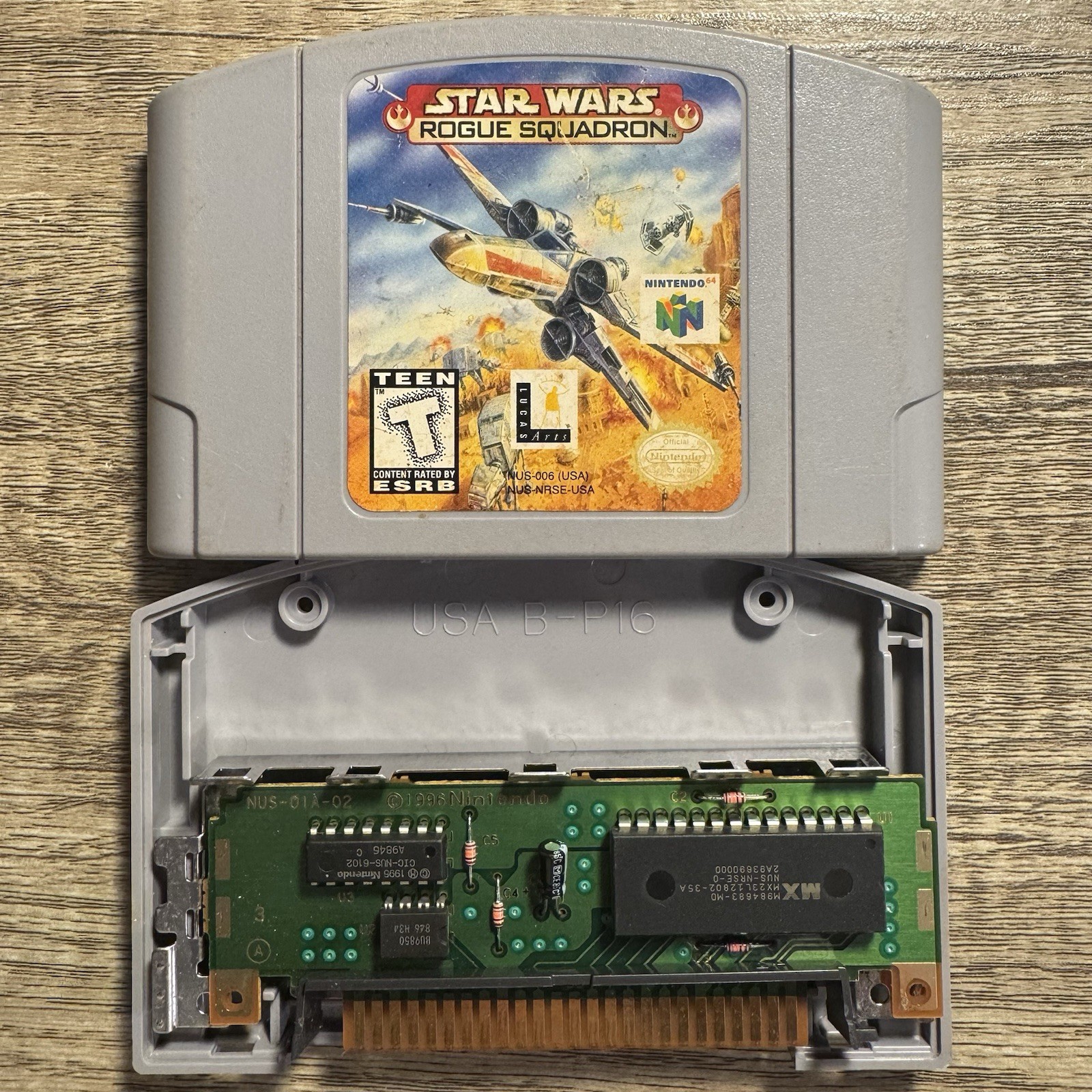 Star Wars: Rogue Squadron Nintendo 64 N64 Authentic Cartridge, Cleaned & Tested