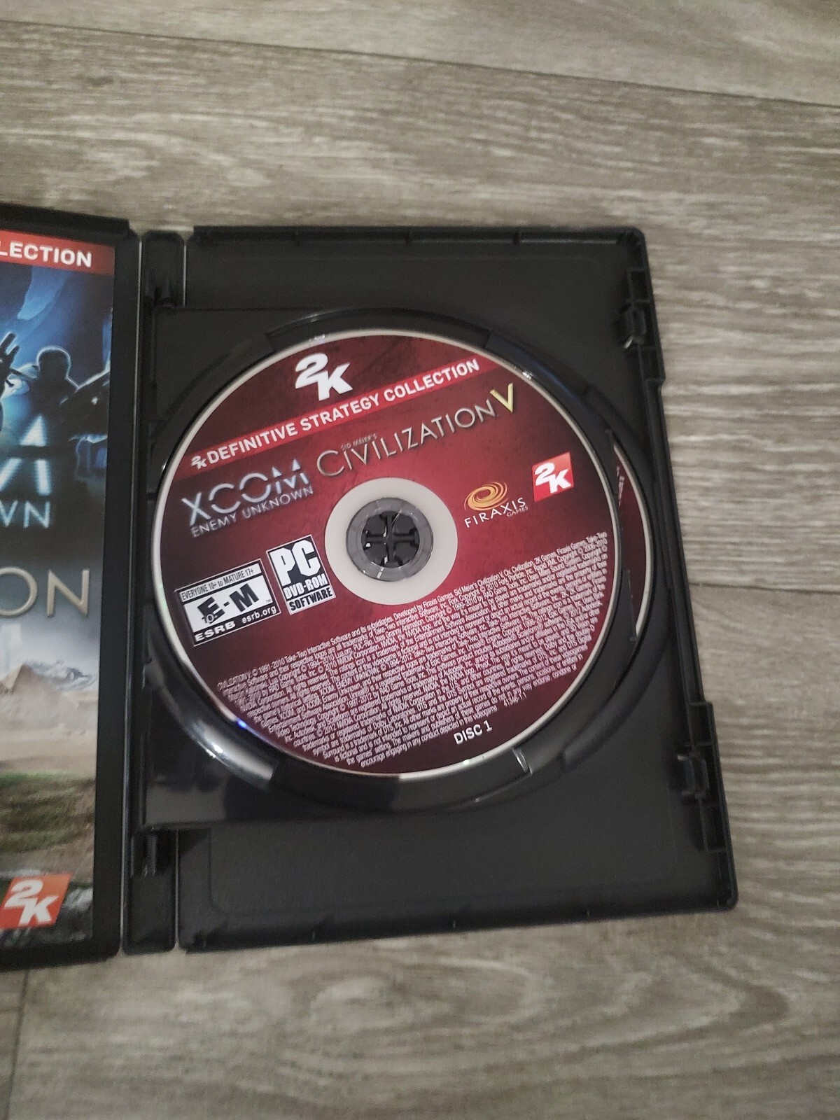 XCom Enemy Unkown/ Civilization V 2K Definitive Strategy Collection (PC, 2013)