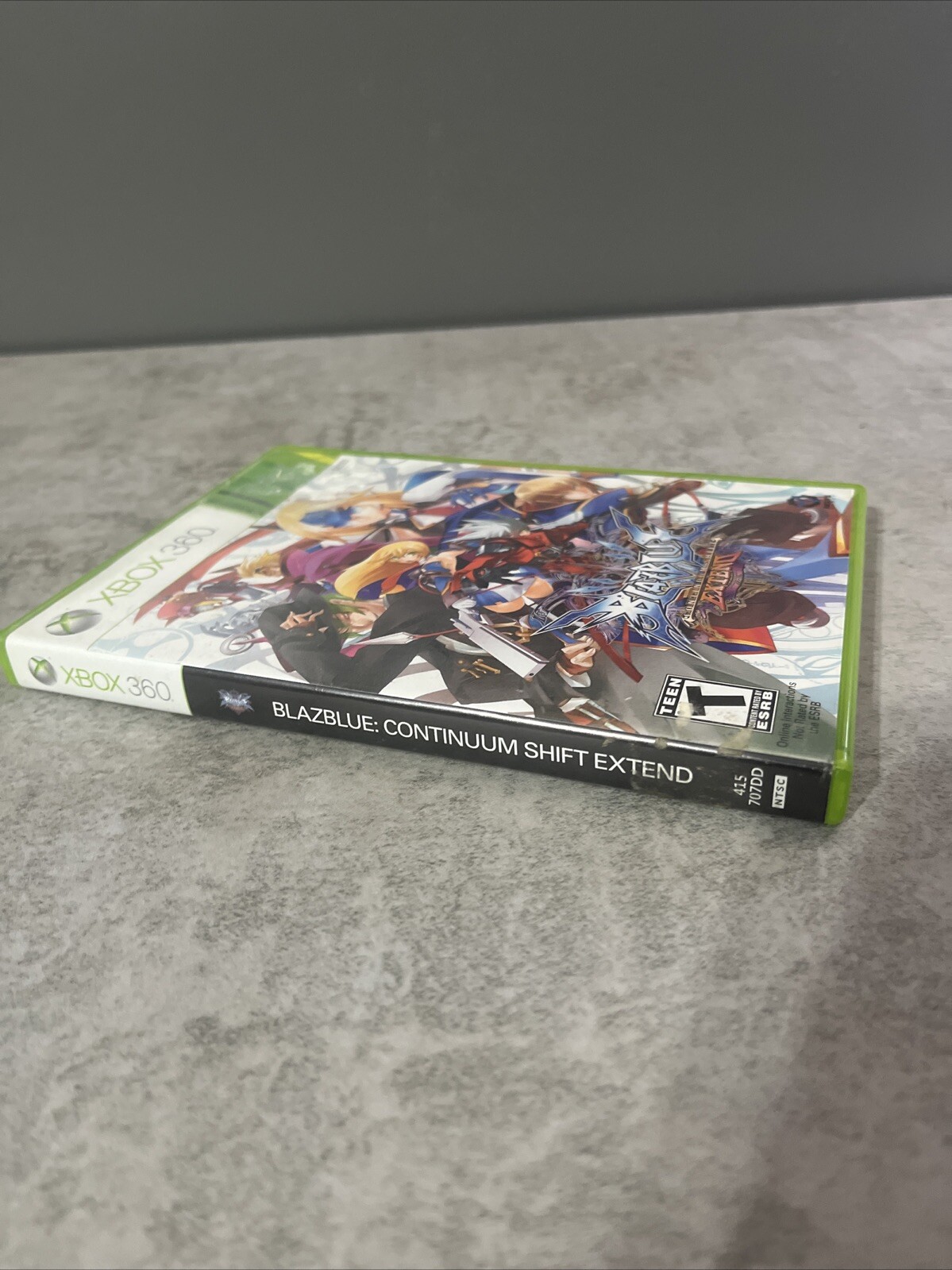 BlazBlue Continuum Shift Extend Xbox 360 – Complete CIB W/ Manual And Song Disc
