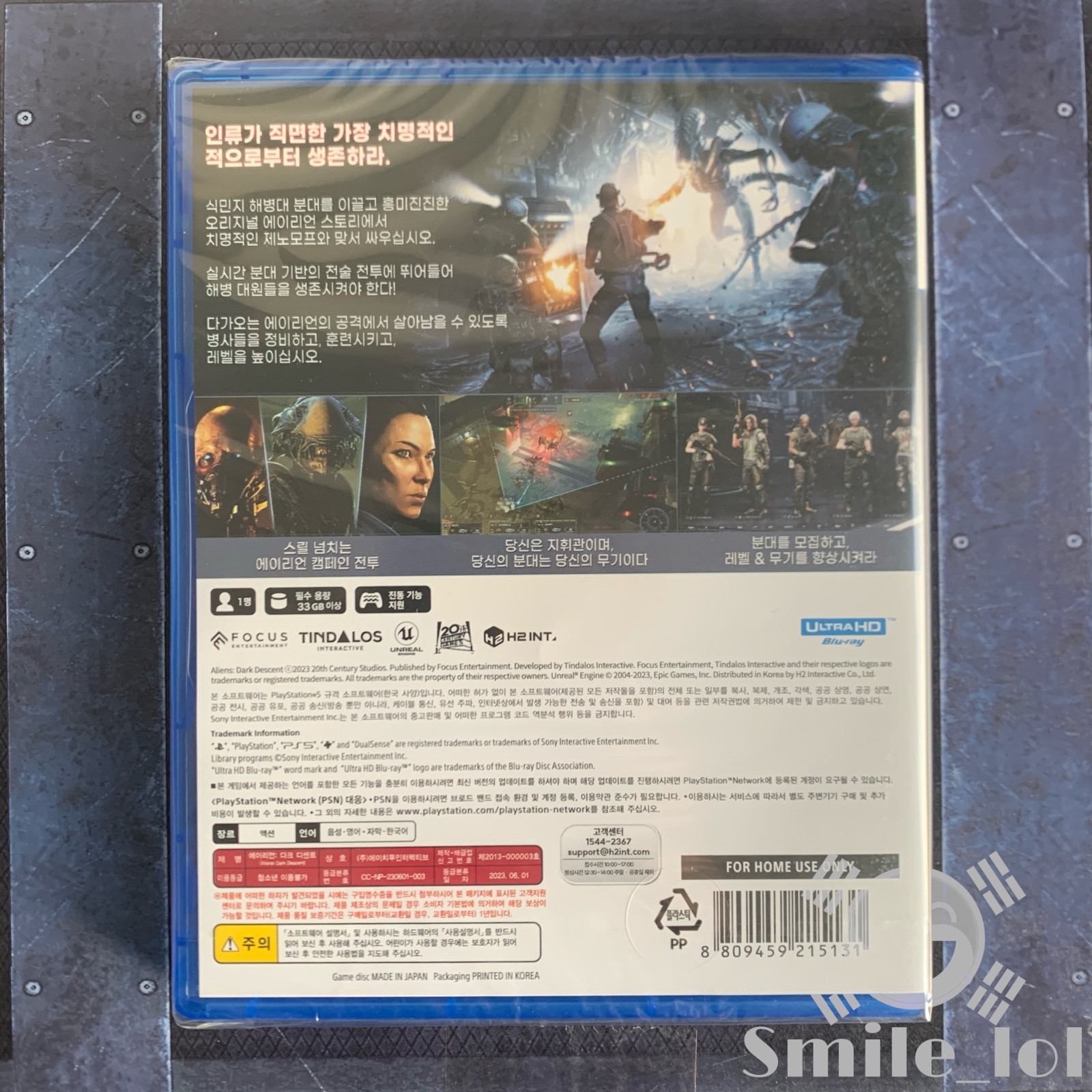 PS5 Aliens Dark Descent [Korean Version] English + Multi Language
