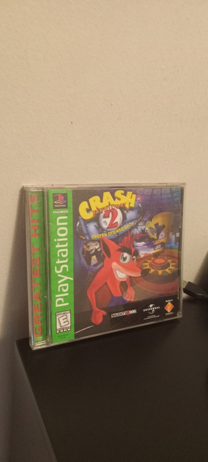 Crash Bandicoot 2 Sony PlayStation 1 Complete in Box, Green Label, Tested