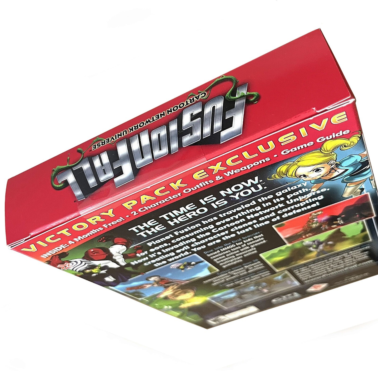 FusionFall Cartoon Network Universe (Windows, Mac) Victory Pack NEW & Sealed