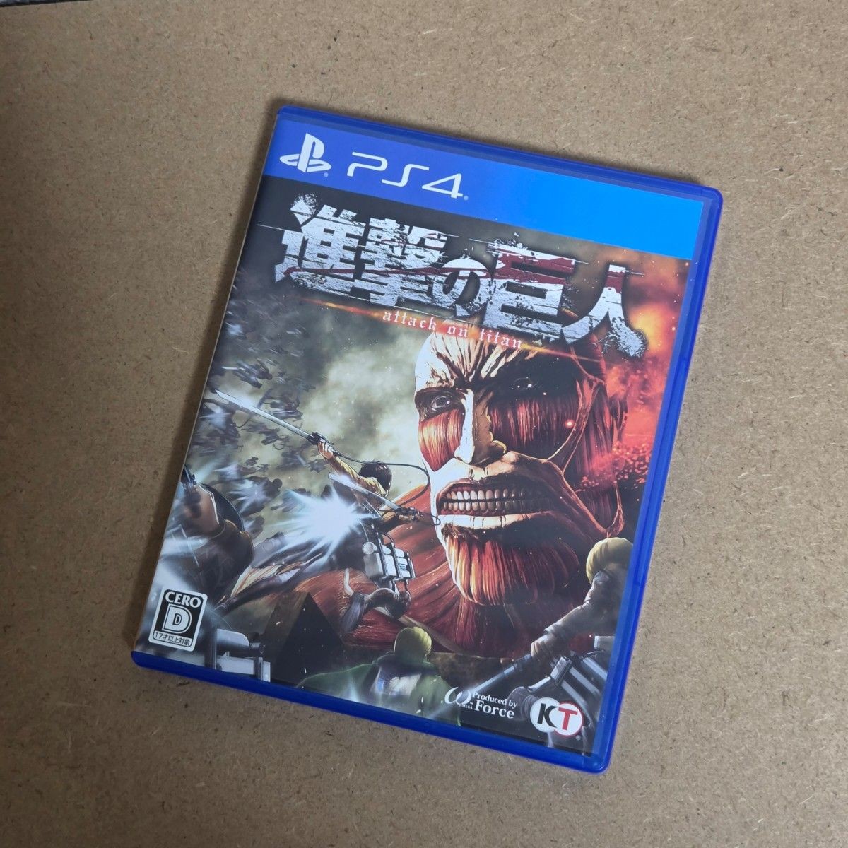Attack on Titan PS4 Japanese Version Used