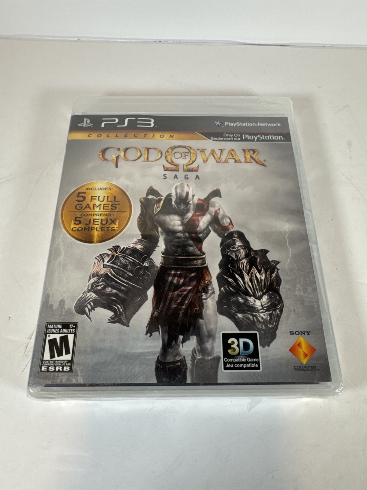 God of War Saga PS3 Brand New Game (2012 Action)