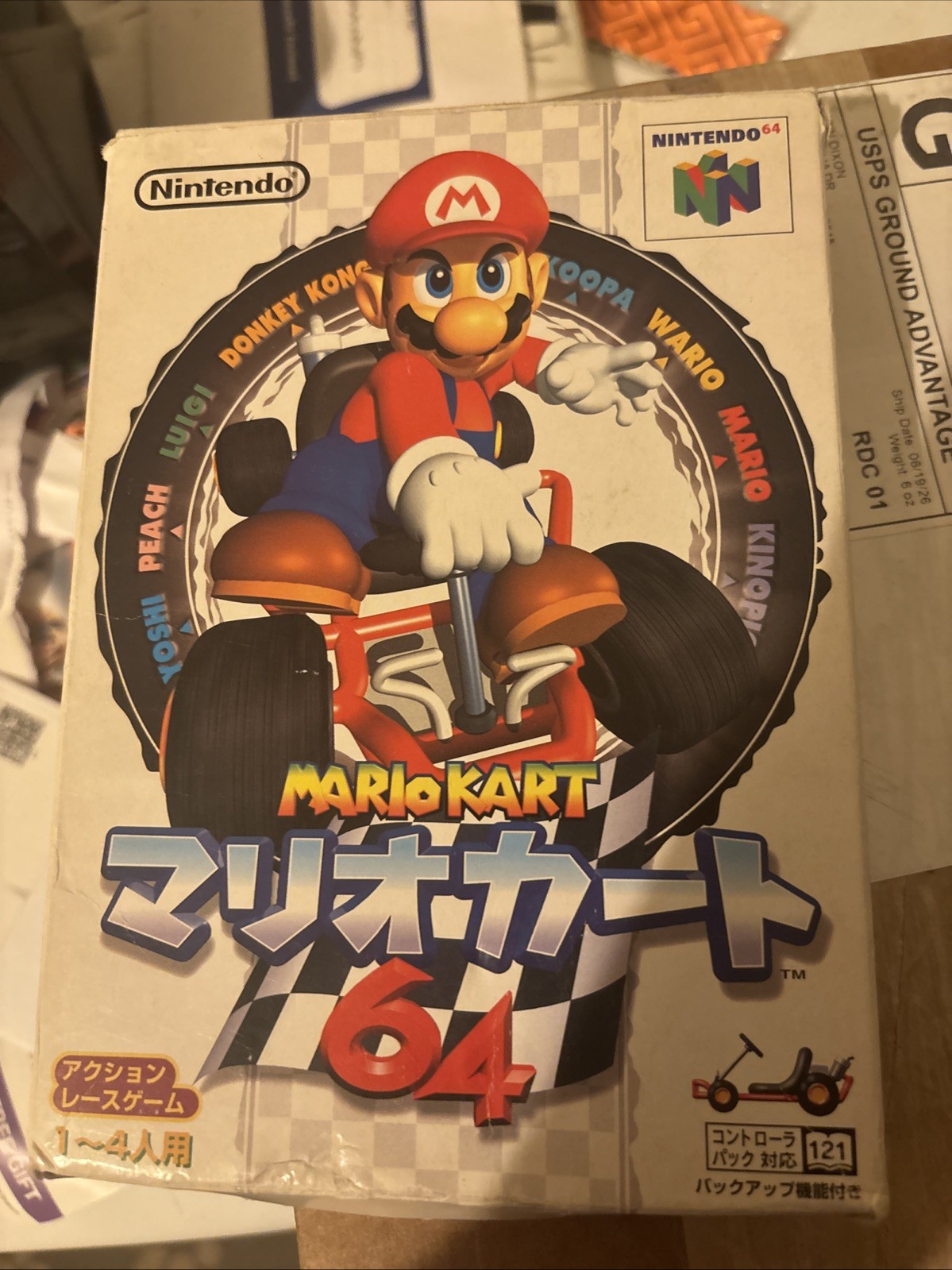 Mario Kart 64 Nintendo 64 Japan Japanese Import Complete Boxed Japan US SELLER