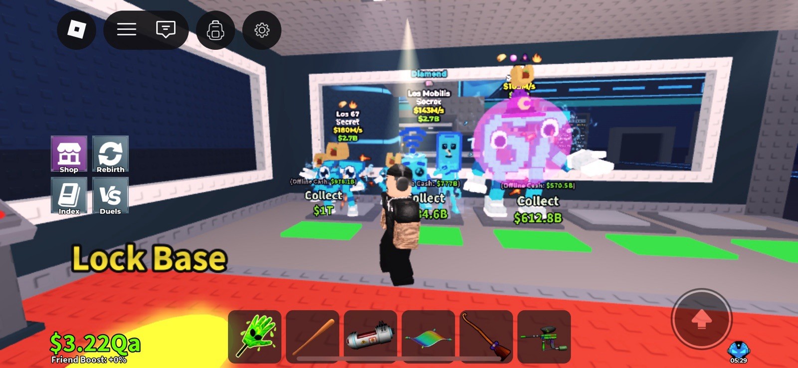 Selling Whole Base In STEAL A BRAINROT MESSAGE IF U WANT TO BUY IT