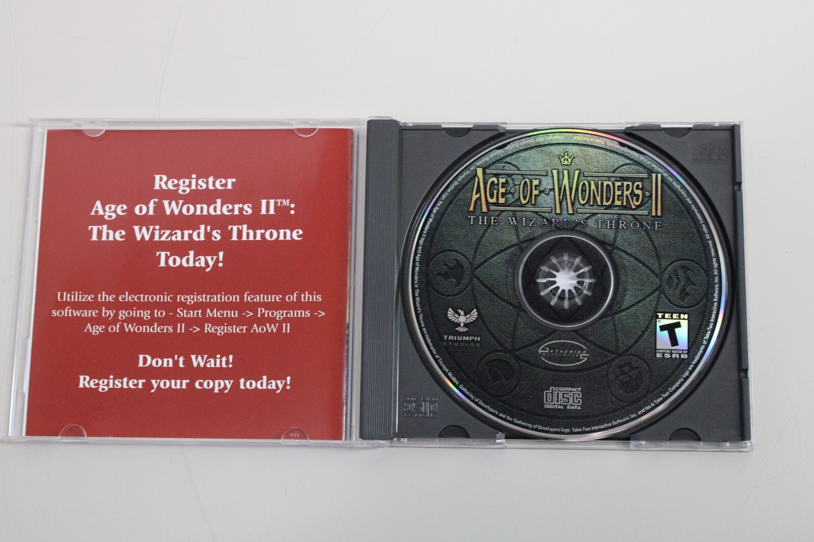 Age of Wonders II The Wizard’s Throne PC Game 2002 Big Box CD ROM Complete