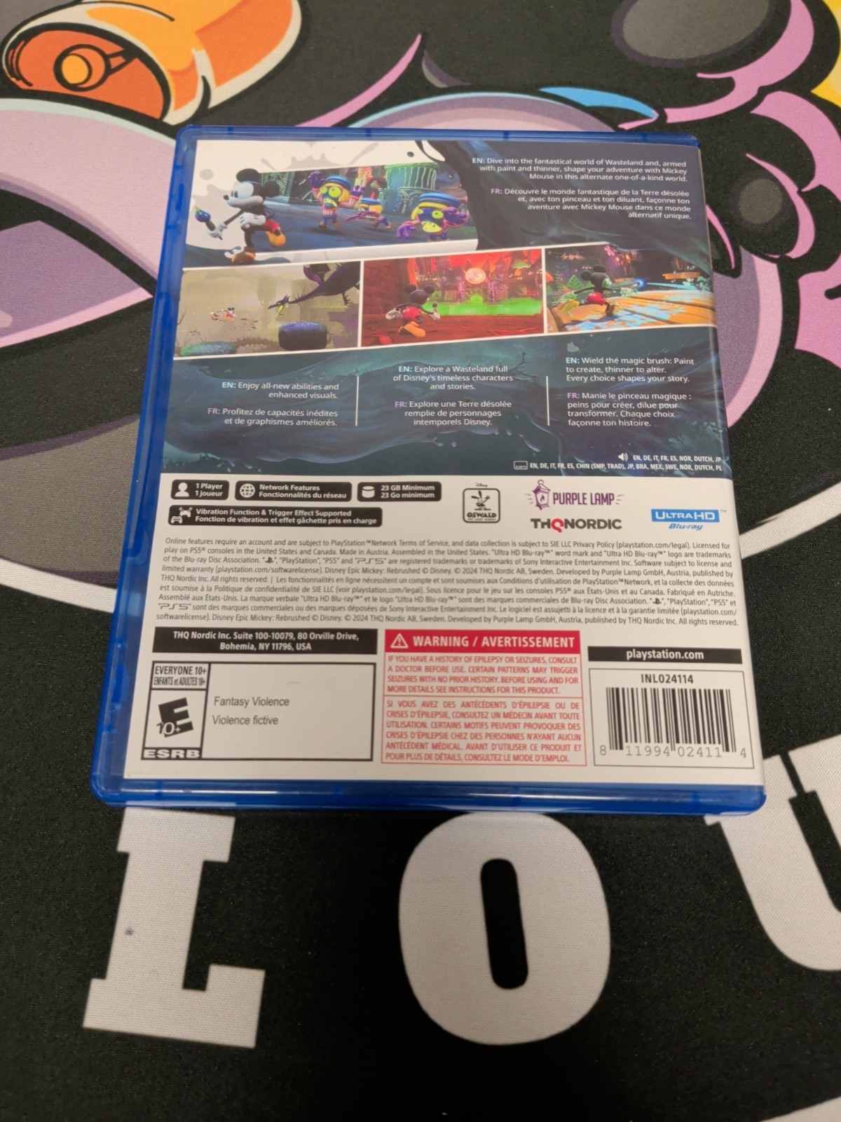 Disney Epic Mickey: Rebrushed – Sony PlayStation 5