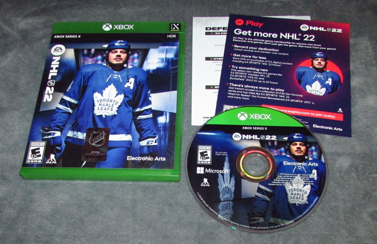 NHL 22 Hockey for Xbox Series X Fast Free Shipping!