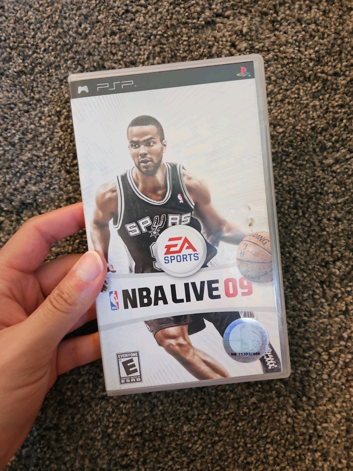 NBA Live 09 Basketball Sony PlayStation Portable PSP 2008 CIB Complete