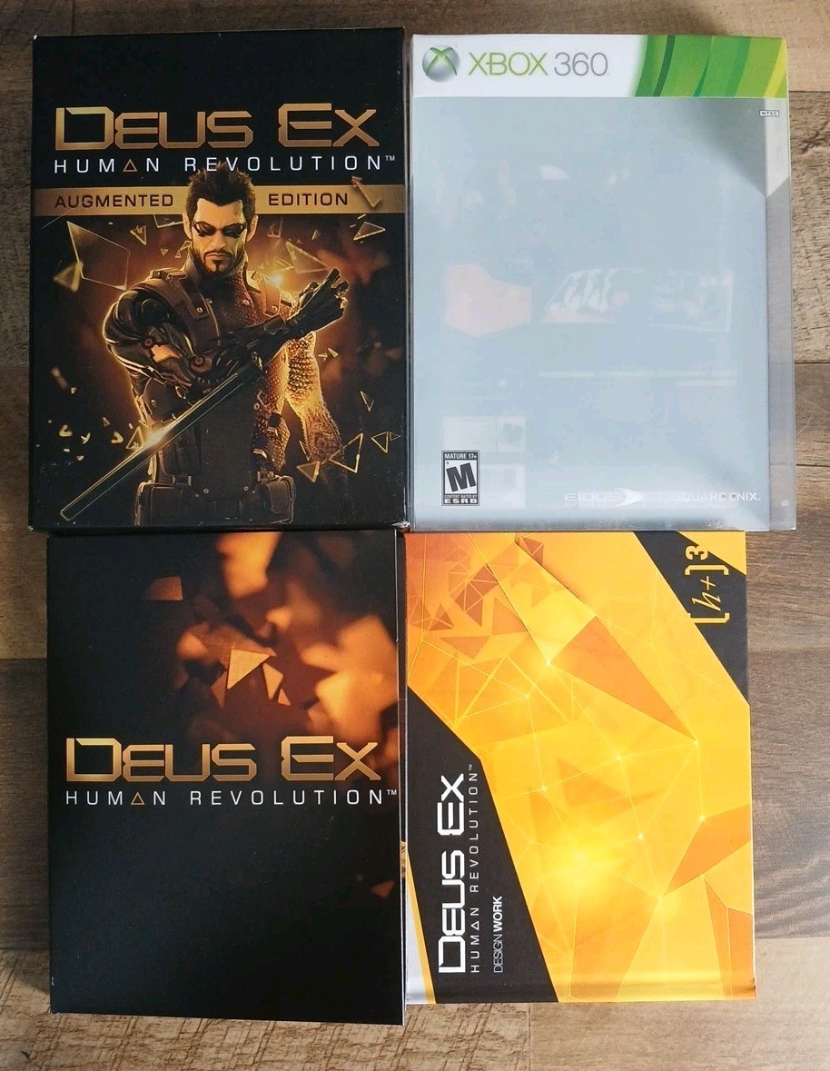 Deus Ex: Human Revolution – Augmented Edition (Microsoft Xbox 360, 2011) CIB