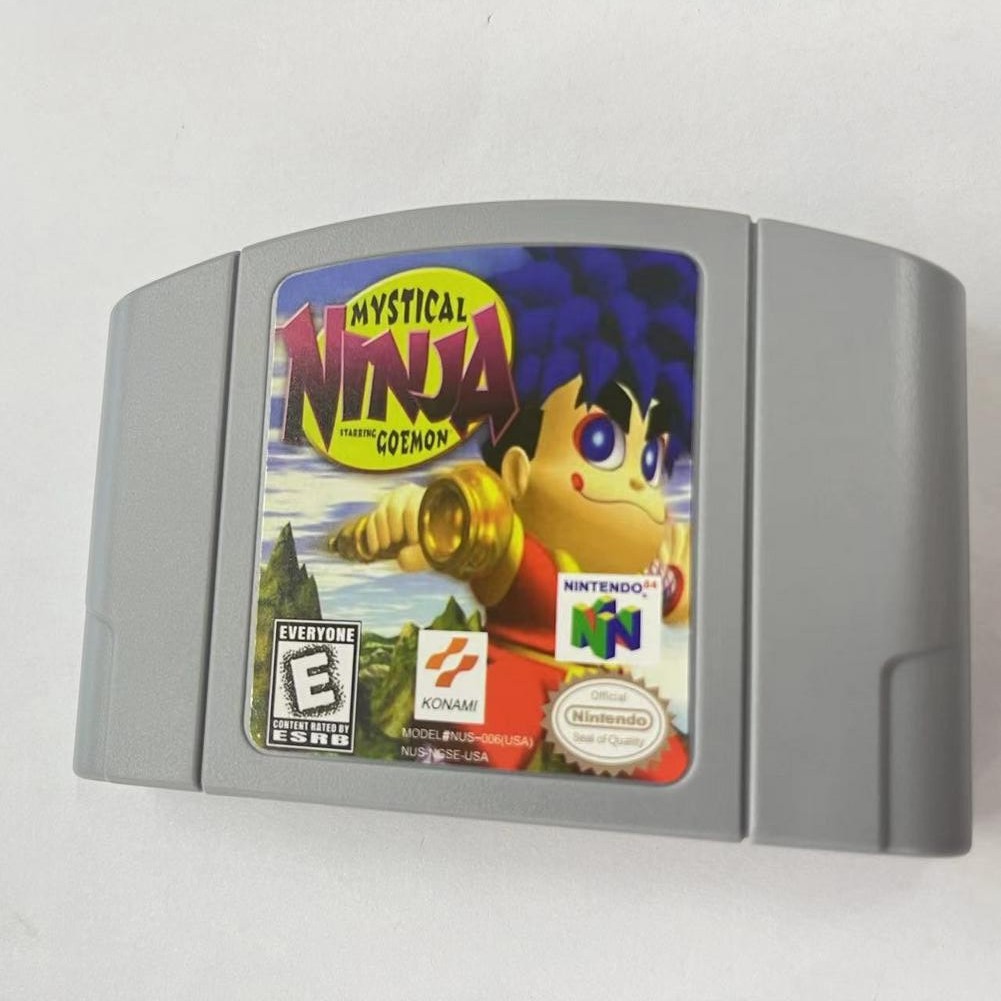 Mystical Ninja Starring Goemon – Nintendo 64 (N64) Near mint Hard to find